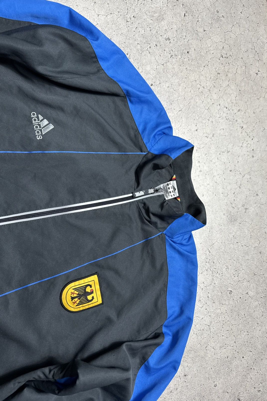 Adidas Adidas Germany Team Vintage Nylon Football Track Jacket Y2K Size US XXL / EU 58 / 5 - 4 Thumbnail