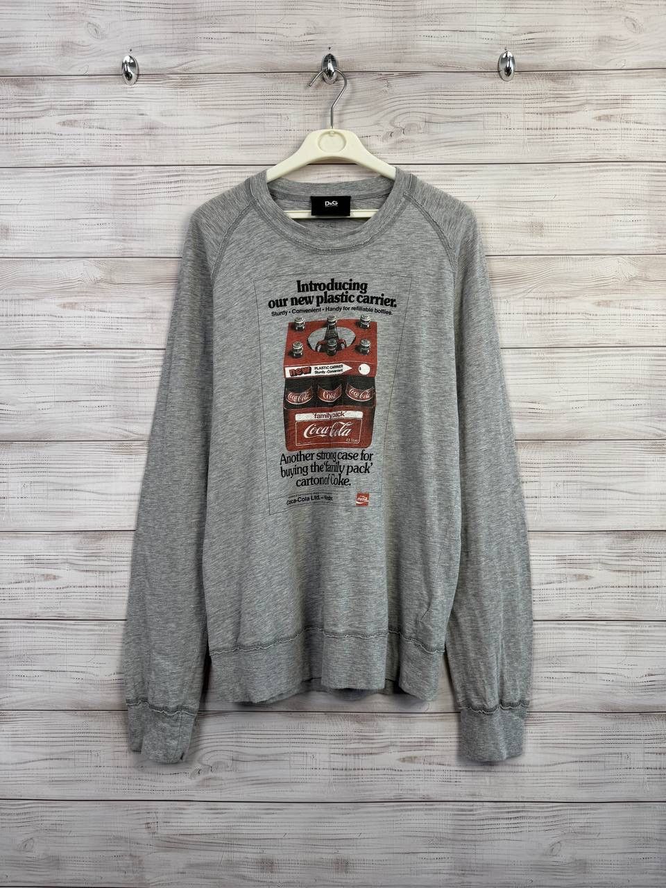 Dolce & Gabbana Archive Dolce&Gabbana Drink Coca&Cola Y2K Longsleeve Size US M / EU 48-50 / 2 - 1 Thumbnail