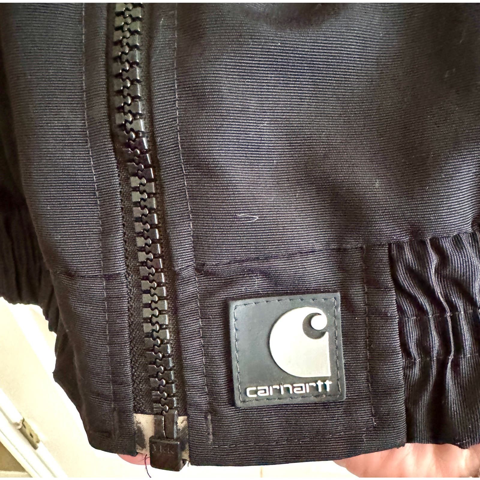 Carhartt Vintage Carhartt Workshield Jacket Fleece Lined Black J72 Size US XL / EU 56 / 4 - 5 Thumbnail