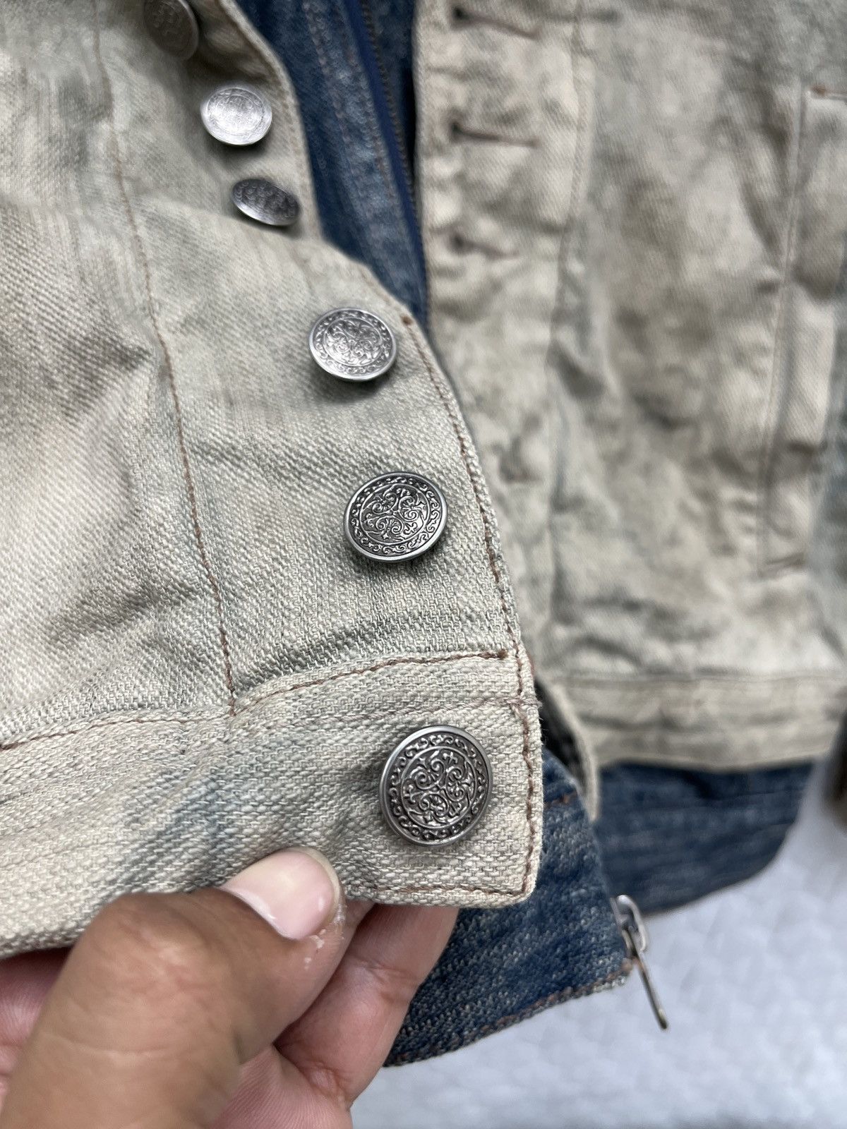 Japanese Brand 🔥🔥🔥ARCHIVE JAPAN LADIES DENIM JACKET Size S / US 4 / IT 40 - 6 Thumbnail