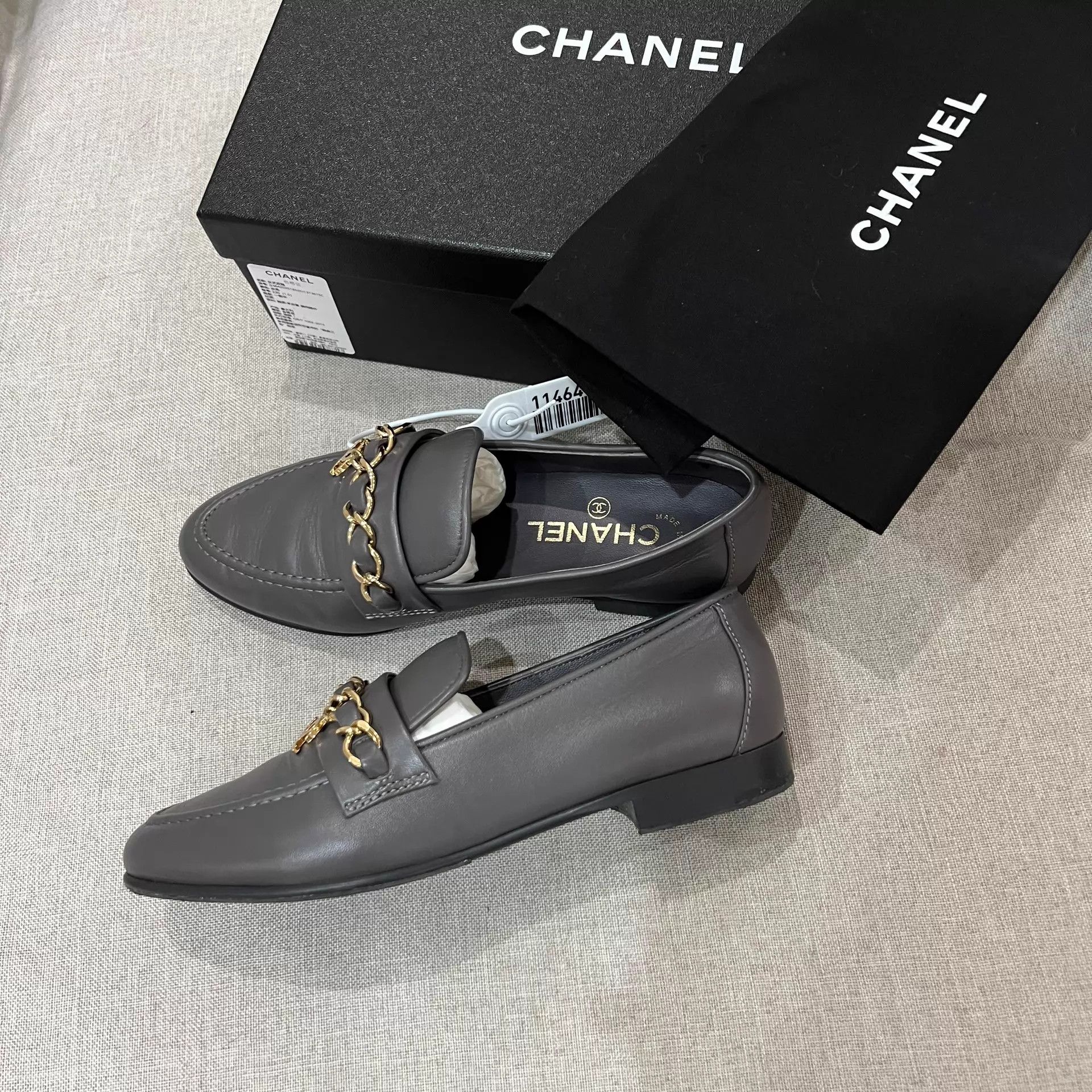 Chanel Chanel Chain CC Loafer 36 98 New Size US 5.5 / IT 35.5 - 2 Thumbnail
