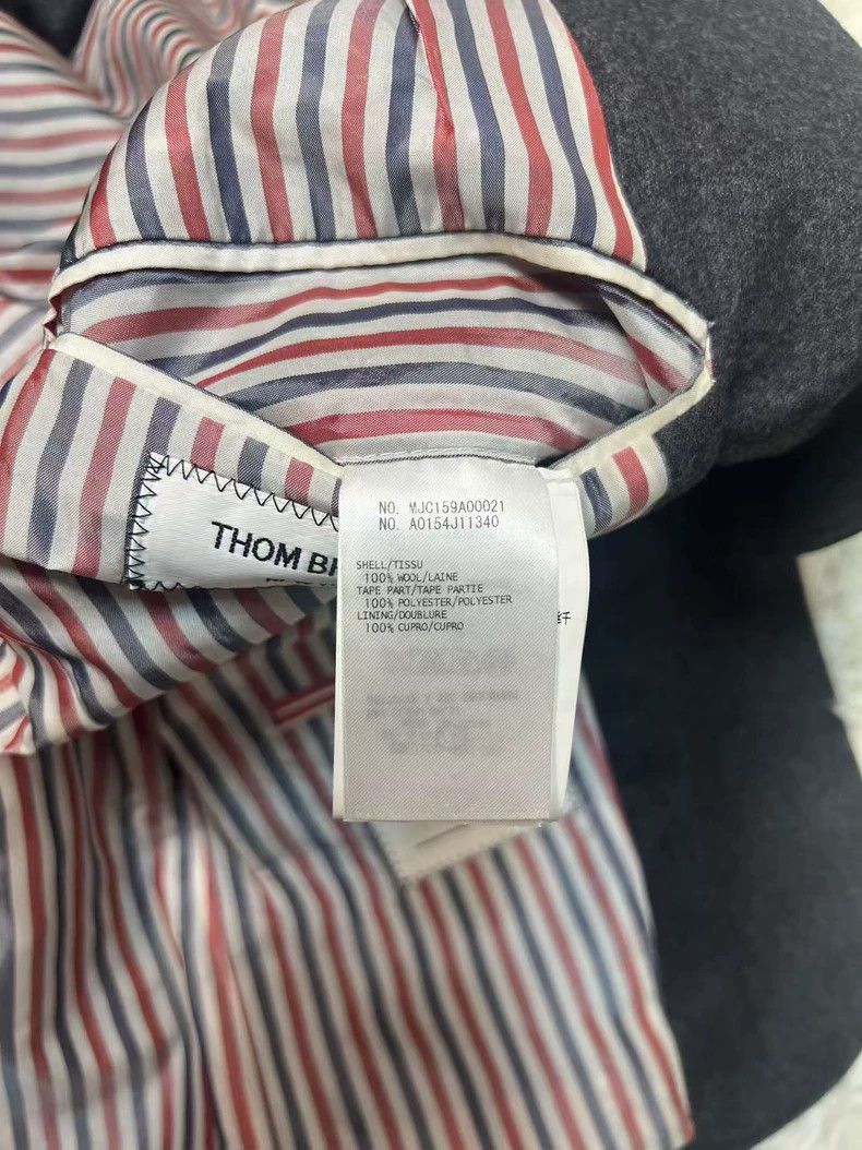 Thom Browne Thom Browne size1 Gray cashmere suit Size 34S - 6 Thumbnail