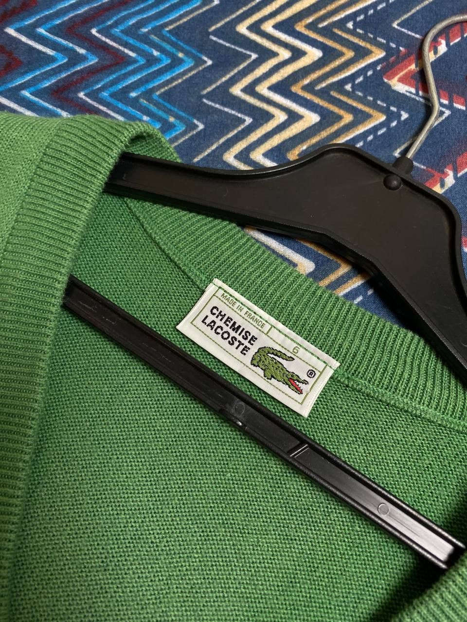 Lacoste Y2K Vintage Streetwear Long Sleeve green Lacoste logo Size US XXL / EU 58 / 5 - 3 Thumbnail