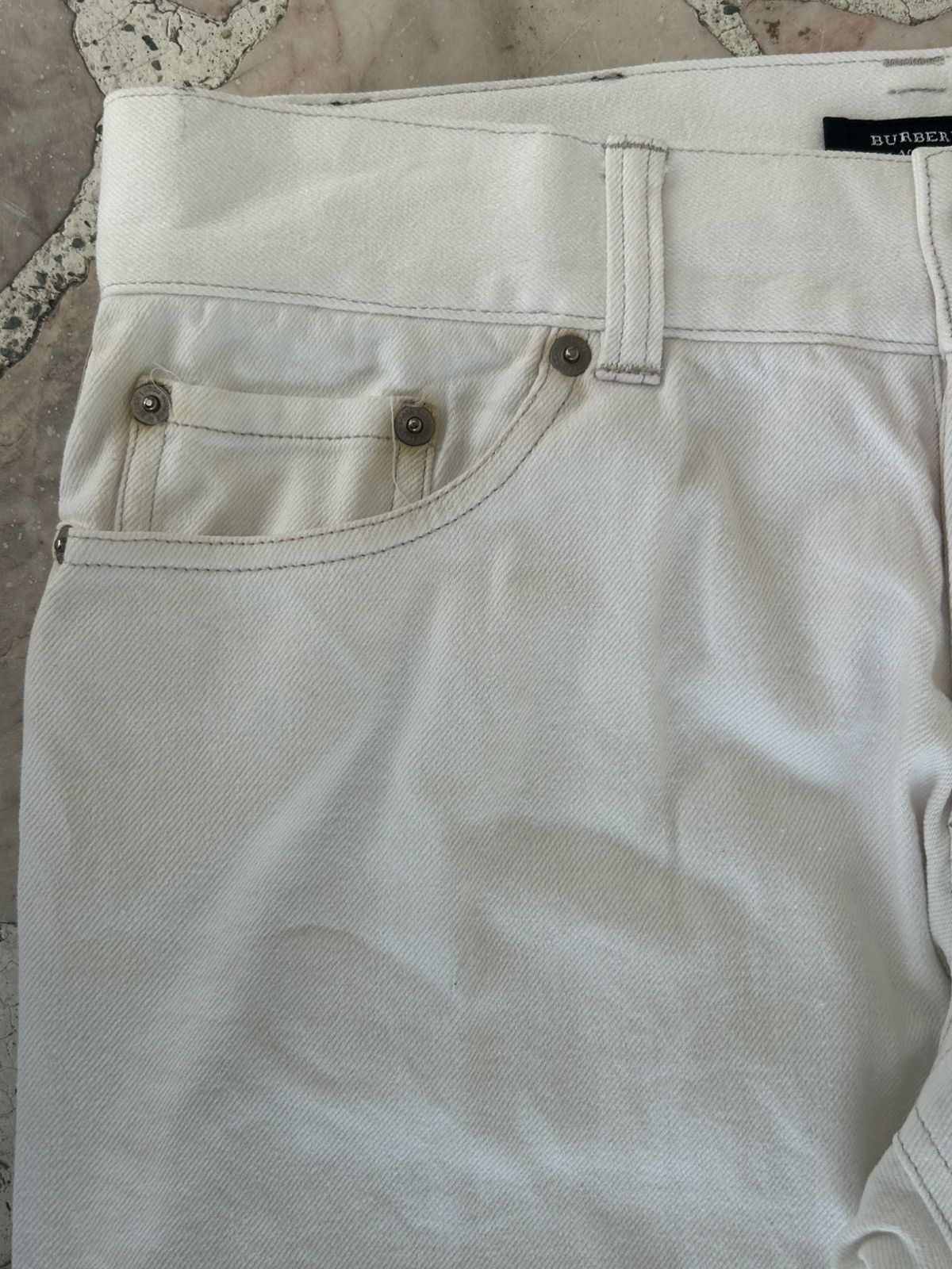 Burberry Burberry Black Label Vintage White Casual Pants Size US 32 / EU 48 - 5 Thumbnail