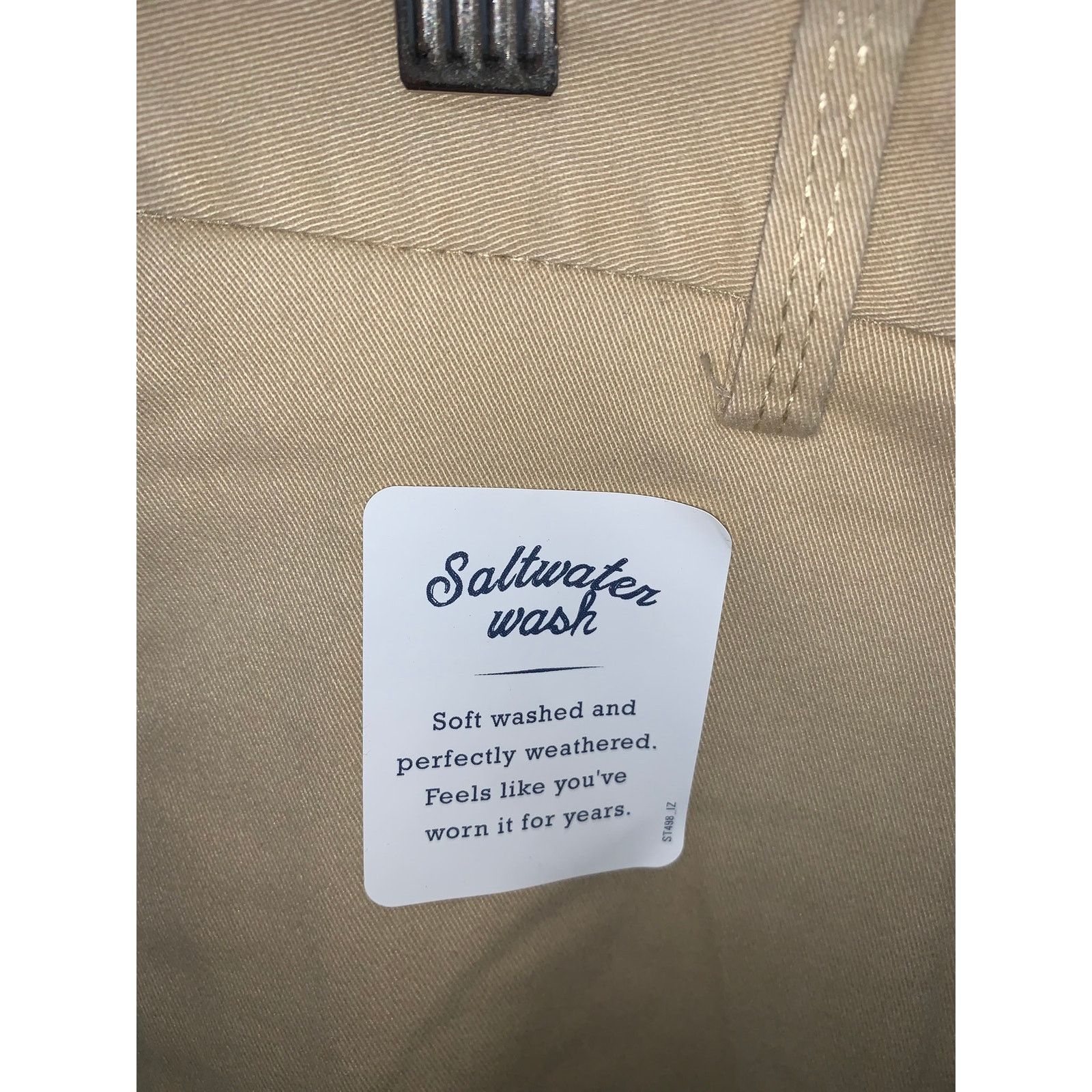 Izod NWT Set of 2 IZOD Men's Chino Shorts Size 34 Flat Front Size US 34 / EU 50 - 3 Thumbnail