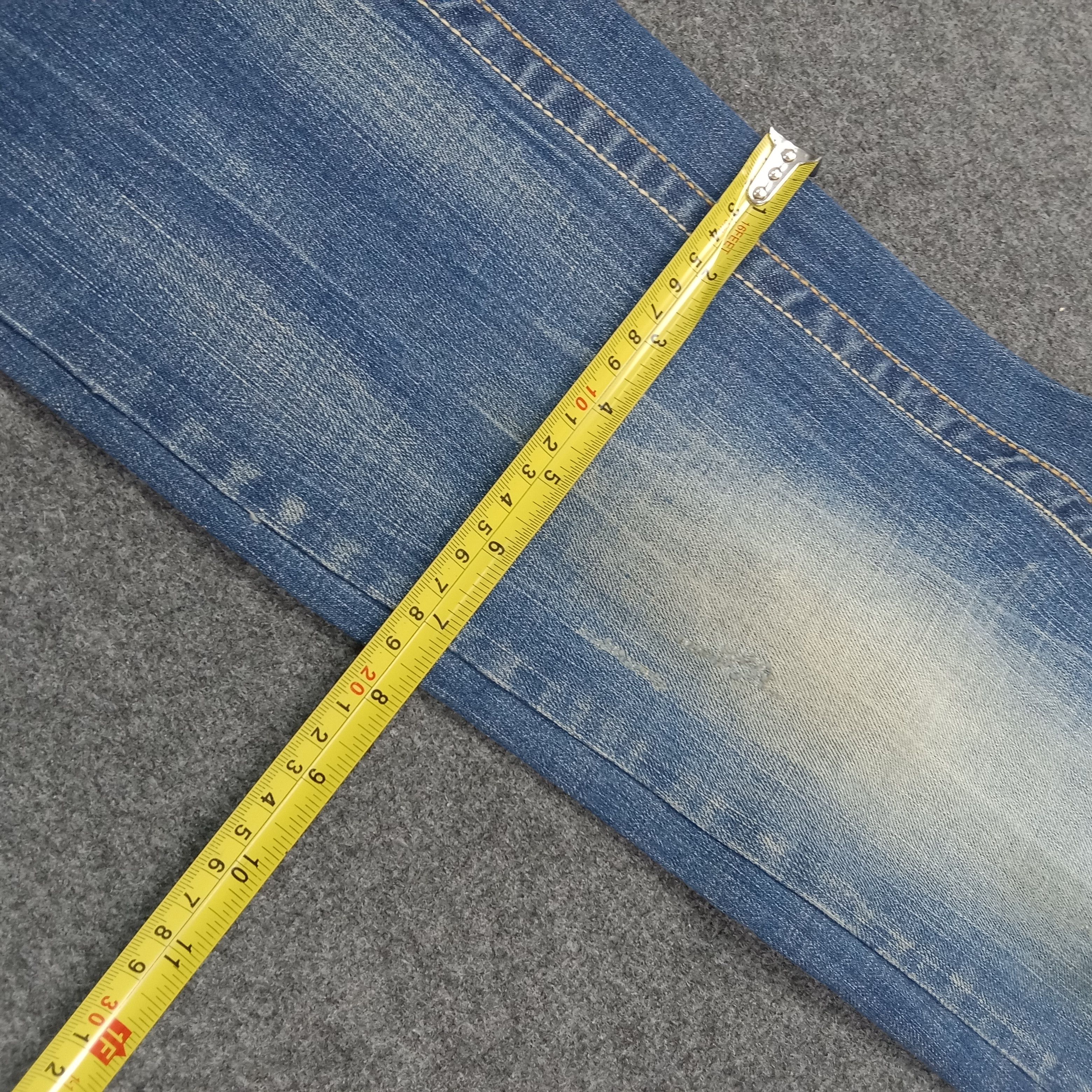 Japanese Brand Red Pepper Japanese Retro Denim Jeans C258N8 Size US 32 / EU 48 - 14 Thumbnail