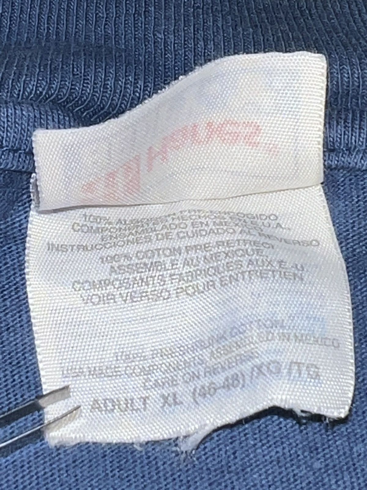 Vintage Vintage 90s Funny Typo Graphic Tee Size US XL / EU 56 / 4 - 5 Thumbnail
