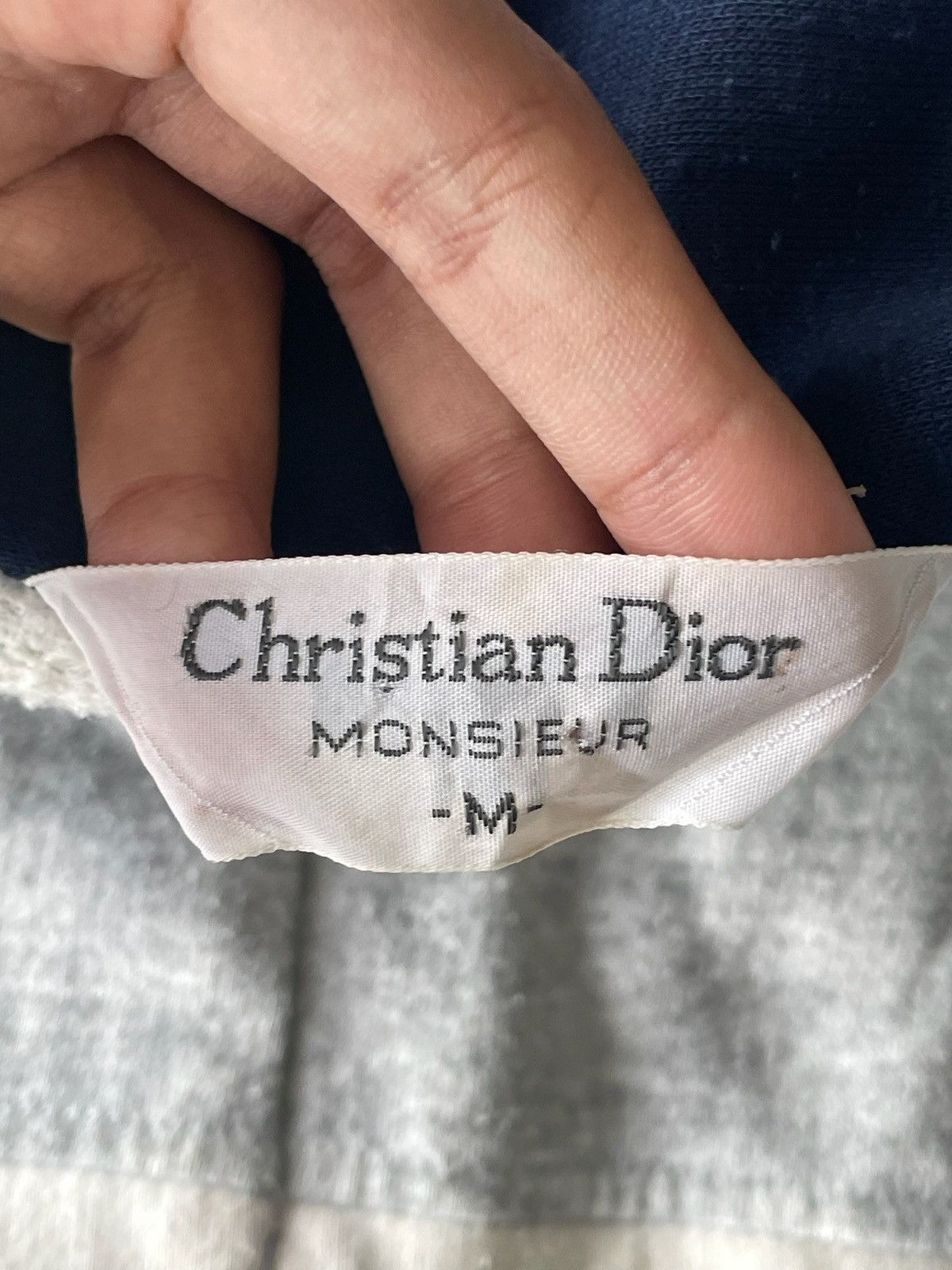Christian Dior Monsieur Vintage Christian Dior Zipper Sweater Jacket Size US M / EU 48-50 / 2 - 6 Thumbnail