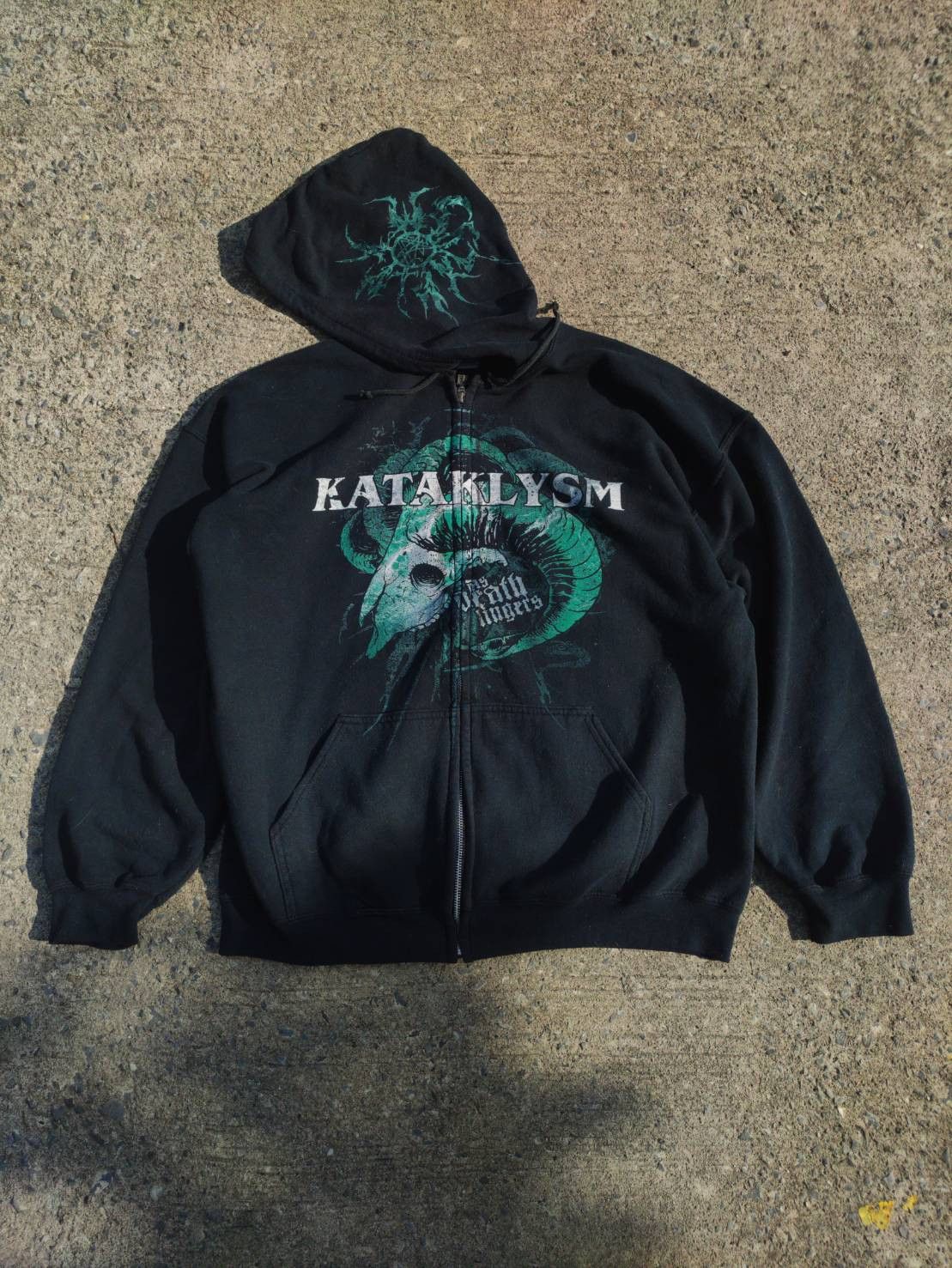 Band Tees Vtg 00's Kataklysm " As Death Lingers " Single Promo Hoodies Size US XL / EU 56 / 4 - 3 Thumbnail