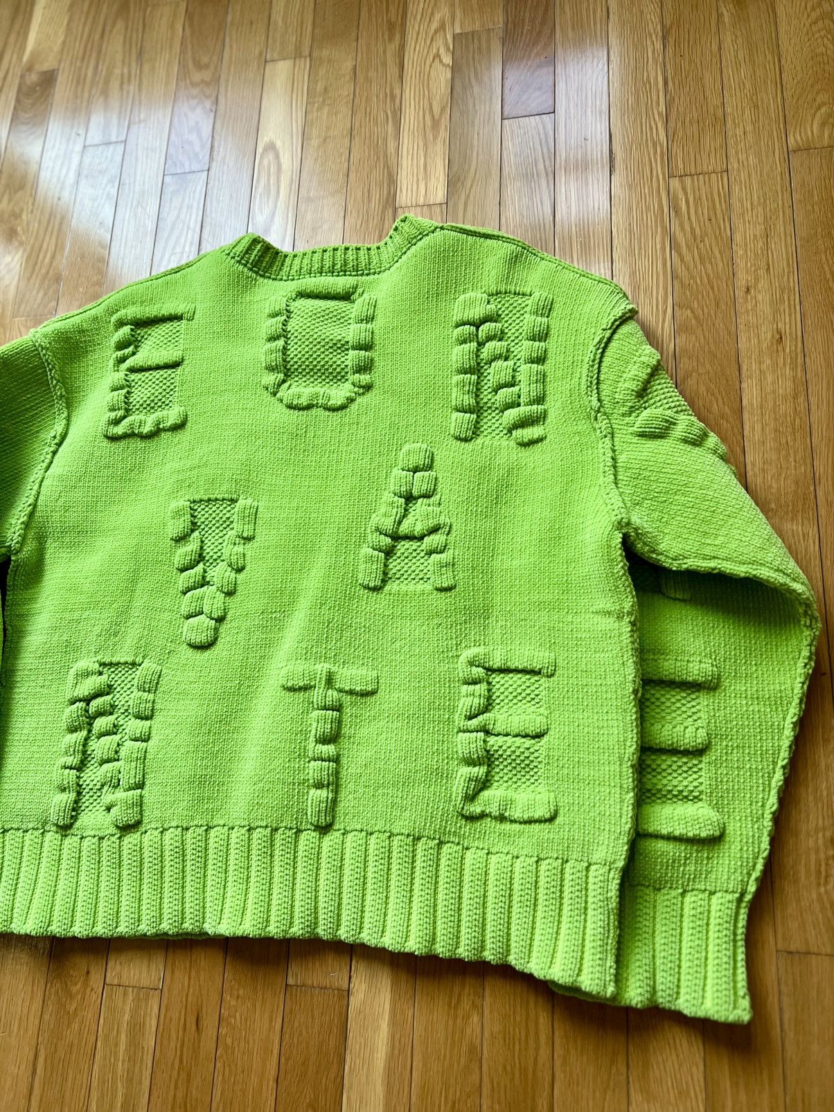 Bottega Veneta Bottega Veneta Alphabet Sweater Sz XL Size US XL / EU 56 / 4 - 16 Thumbnail
