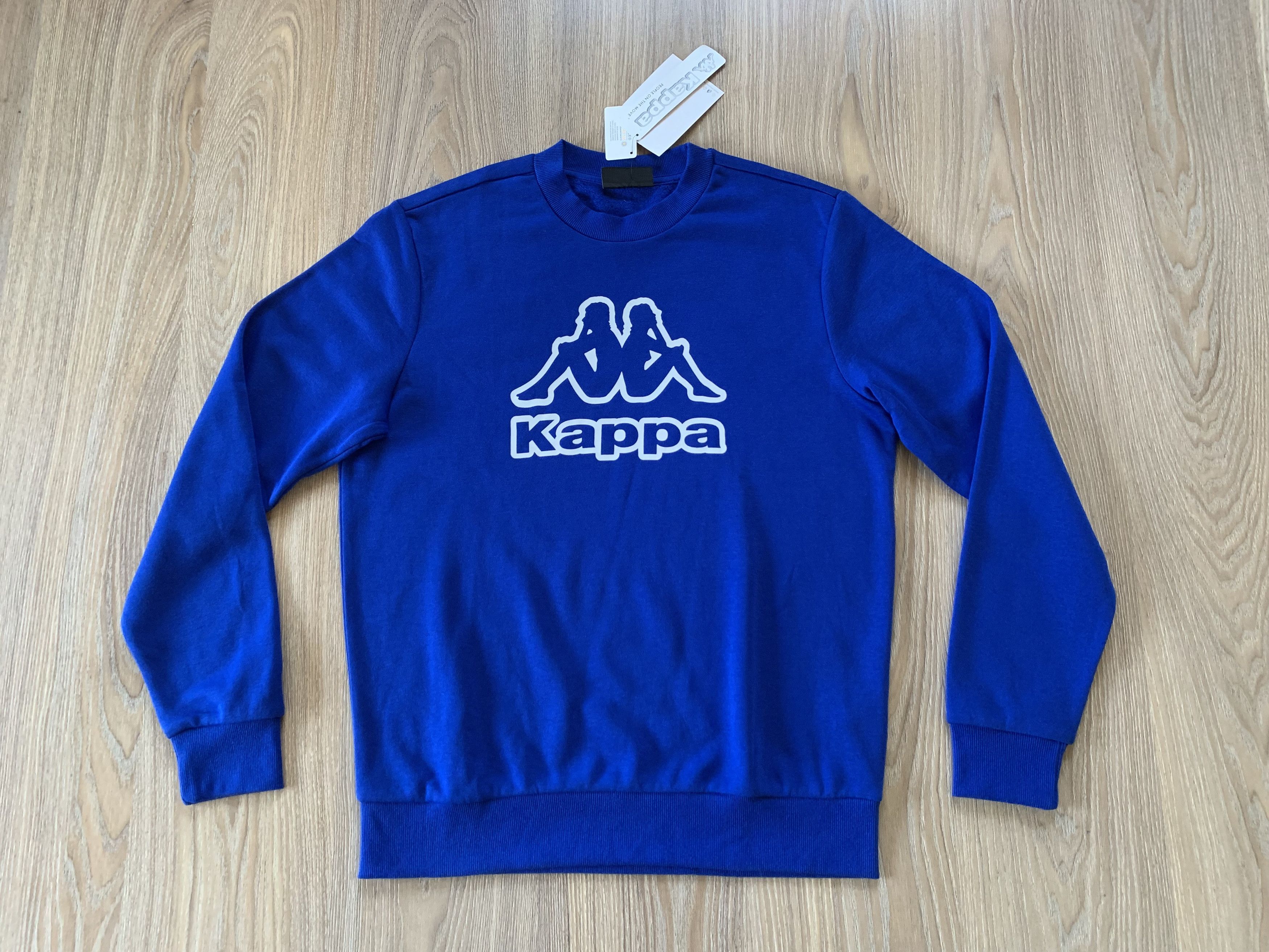 Kappa Kappa New Blue Big Print Cotton Sweatshirt Size US L / EU 52-54 / 3 - 2 Thumbnail
