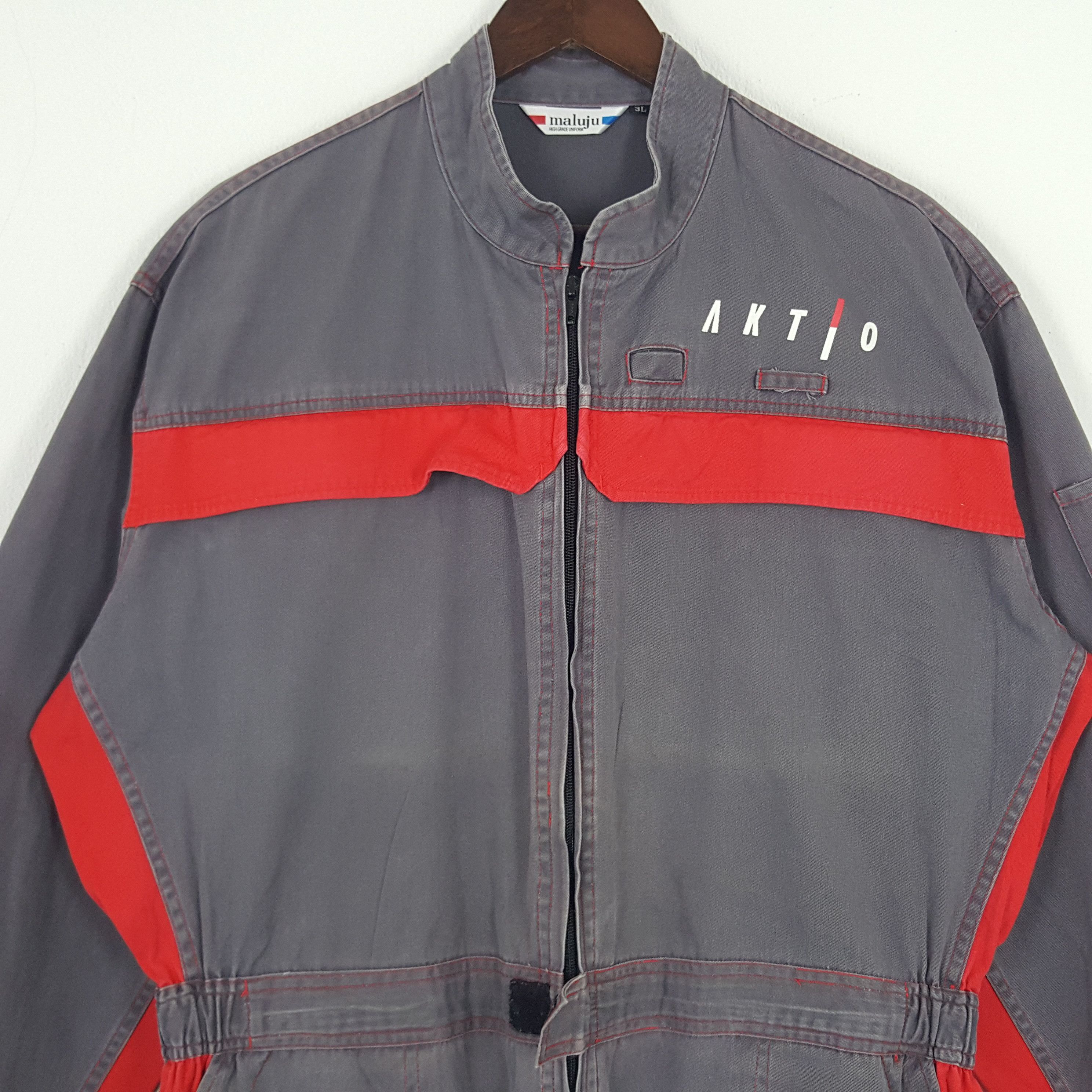 Japanese Brand × Vintage Vintage AKTO Japanese Coverall Jacket Size US XL / EU 56 / 4 - 5 Thumbnail