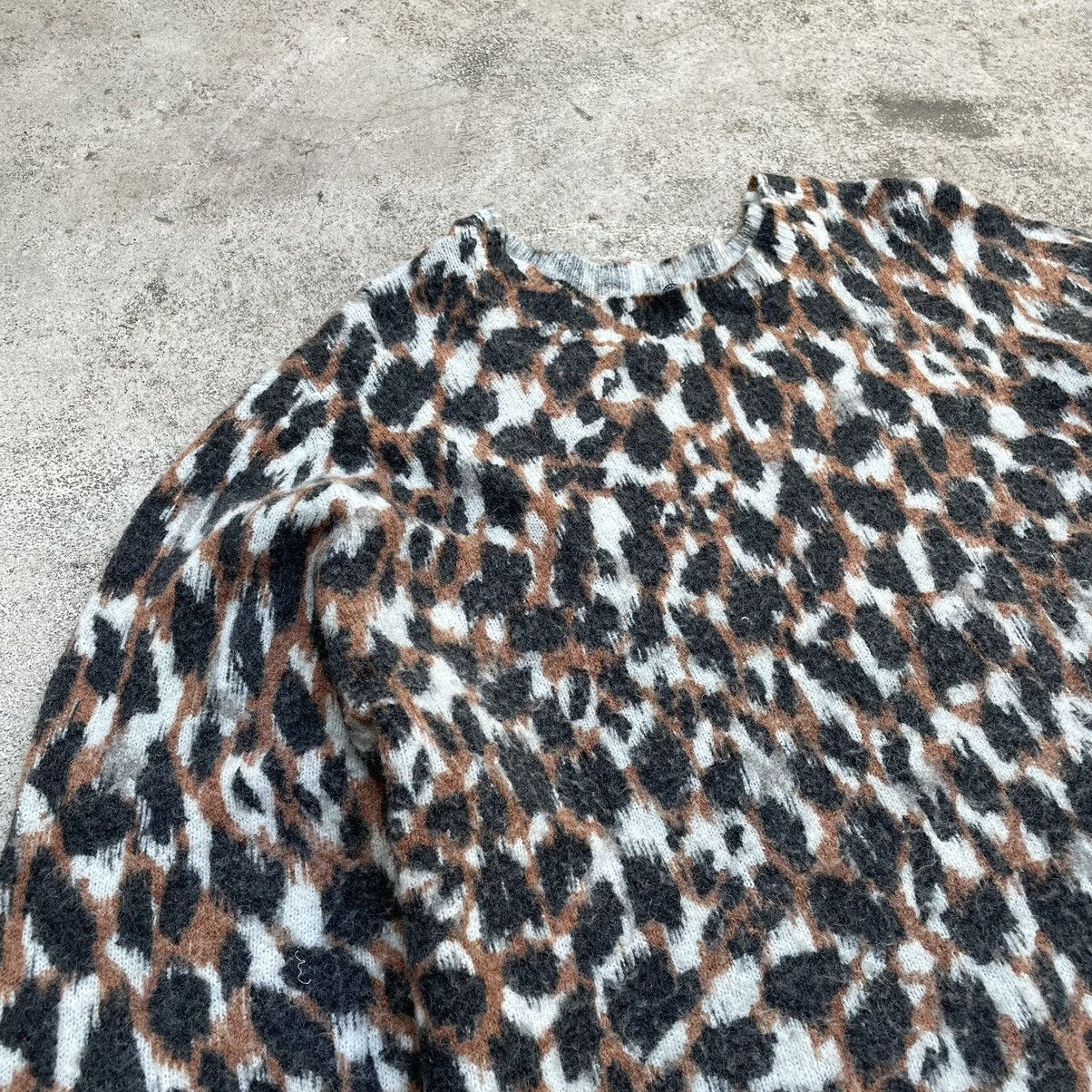 Vintage Vintage Y2K Abstract Leopard Knit Sweater Oversized Grunge M Size US M / EU 48-50 / 2 - 3 Thumbnail