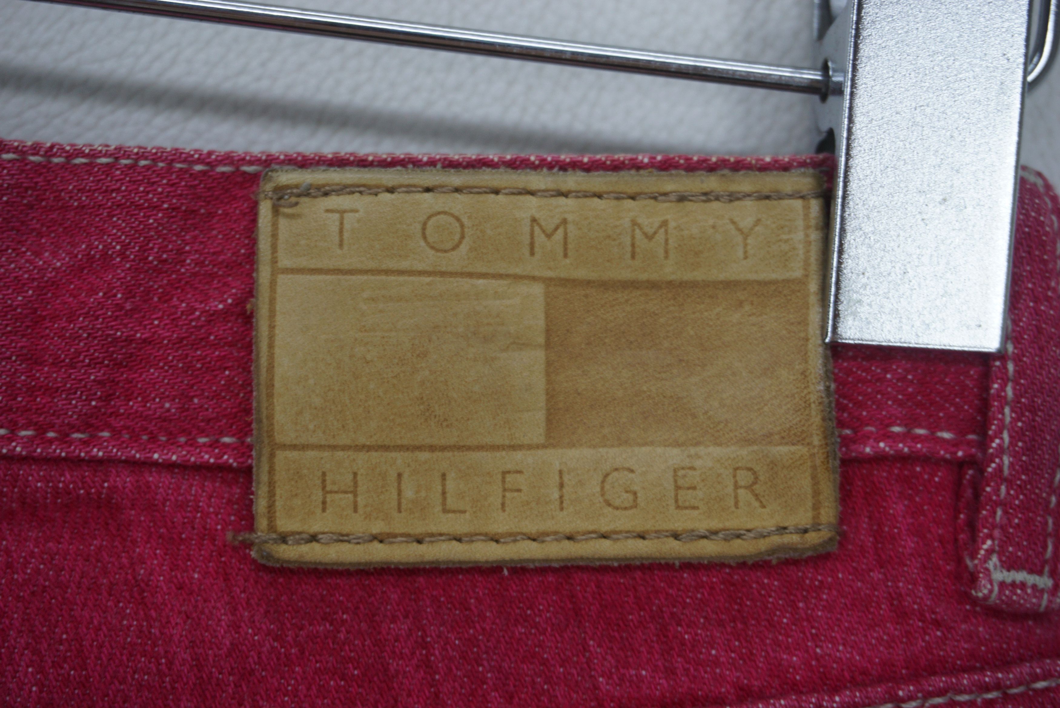 Tommy Hilfiger Tommy Jeans Size 4 fit W28xL31 Straight Leg Pink Denim Size 27" / US 4 / IT 40 - 10 Thumbnail