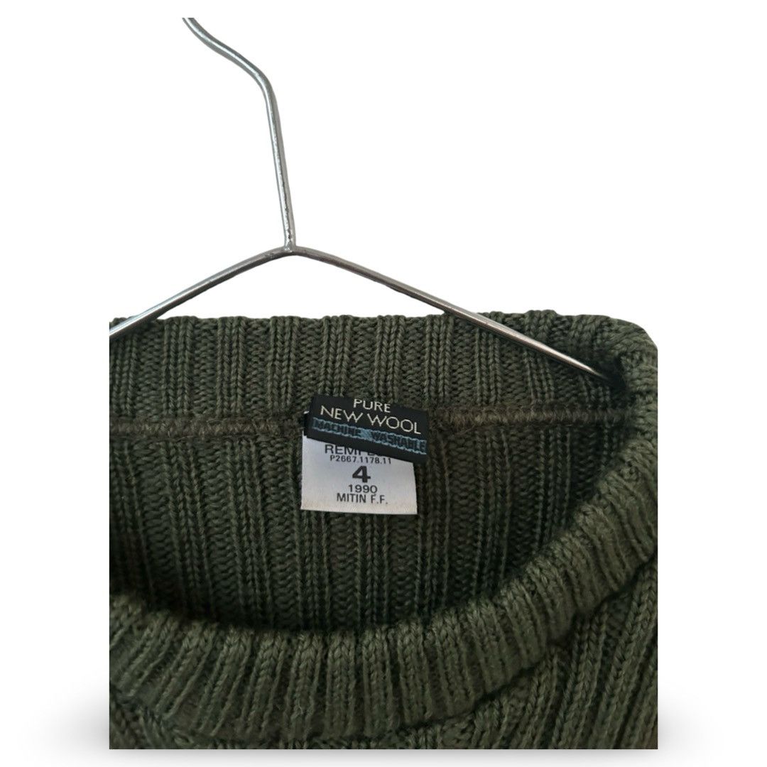 Vintage mitin ff wool sweater vintage 1990 Size US L / EU 52-54 / 3 - 2 Thumbnail