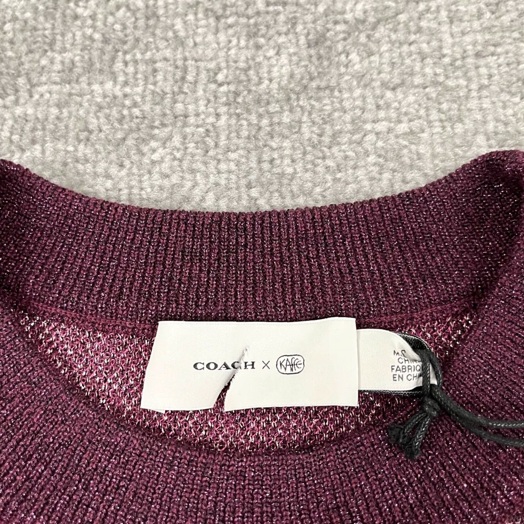 Coach COACH Sweater Womens Small Kaffe Fassett Carnation Print Crewneck Oversized NEW Size S / US 4 / IT 40 - 2 Thumbnail