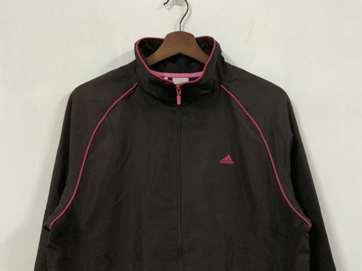 Adidas Adidas Spellout Pink Light Jacket Size US L / EU 52-54 / 3 - 4 Thumbnail