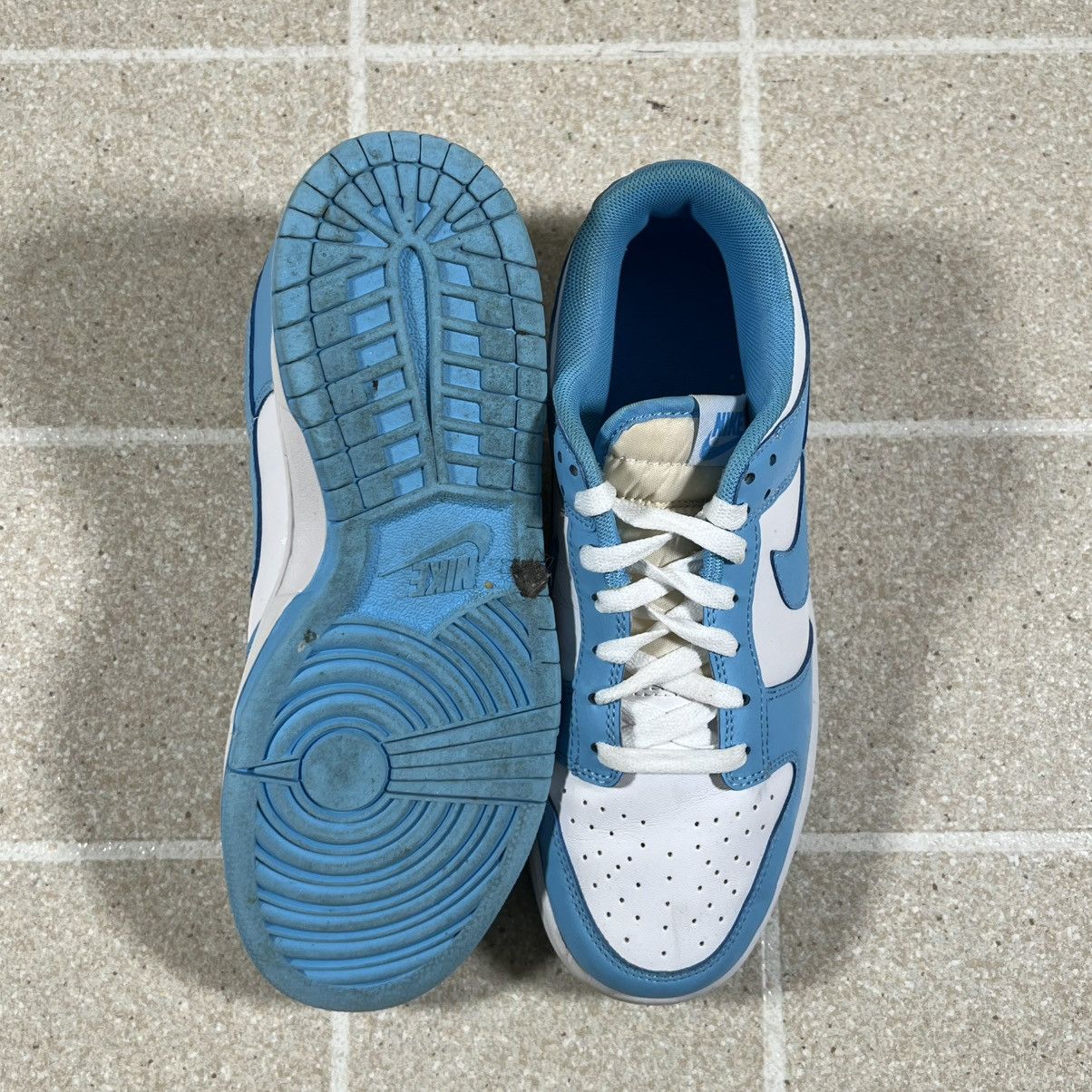 Nike Nike Dunk Low UNC White/University Blue Sneakers Size 8 Size US 8 / EU 41 - 4 Thumbnail