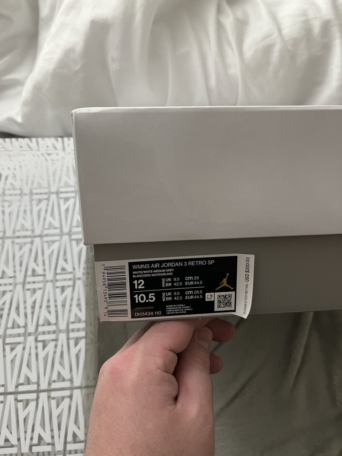 A Ma Maniere × Jordan Brand A Ma Maniére Jordan 3 Size US 10.5 / EU 43-44 - 4 Thumbnail