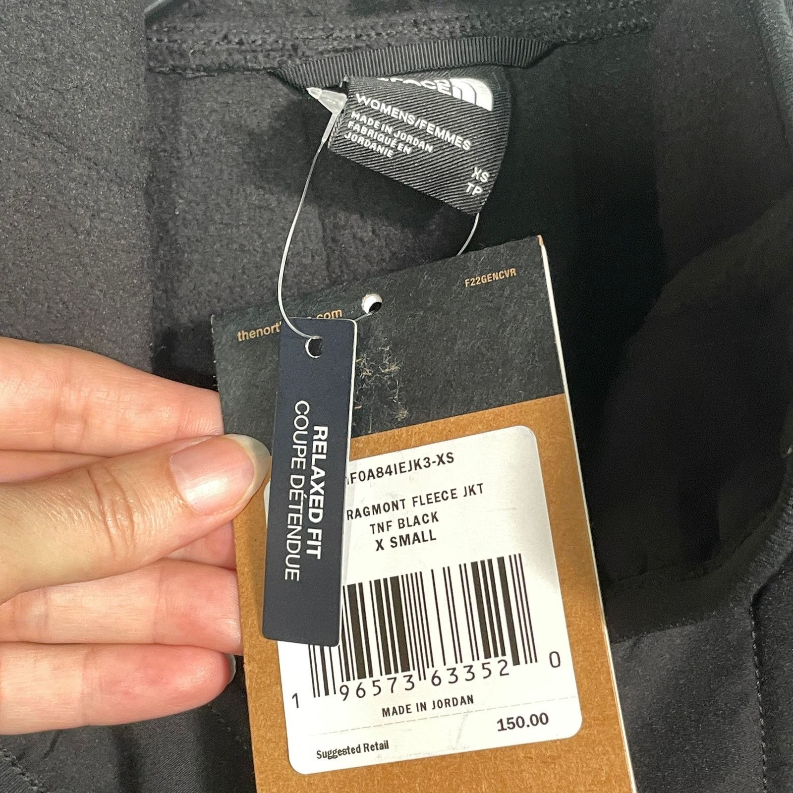 The North Face The North Face Cragmont Fleece Jacket, periwinkle black XS Size XS / US 0-2 / IT 36-38 - 8 Thumbnail