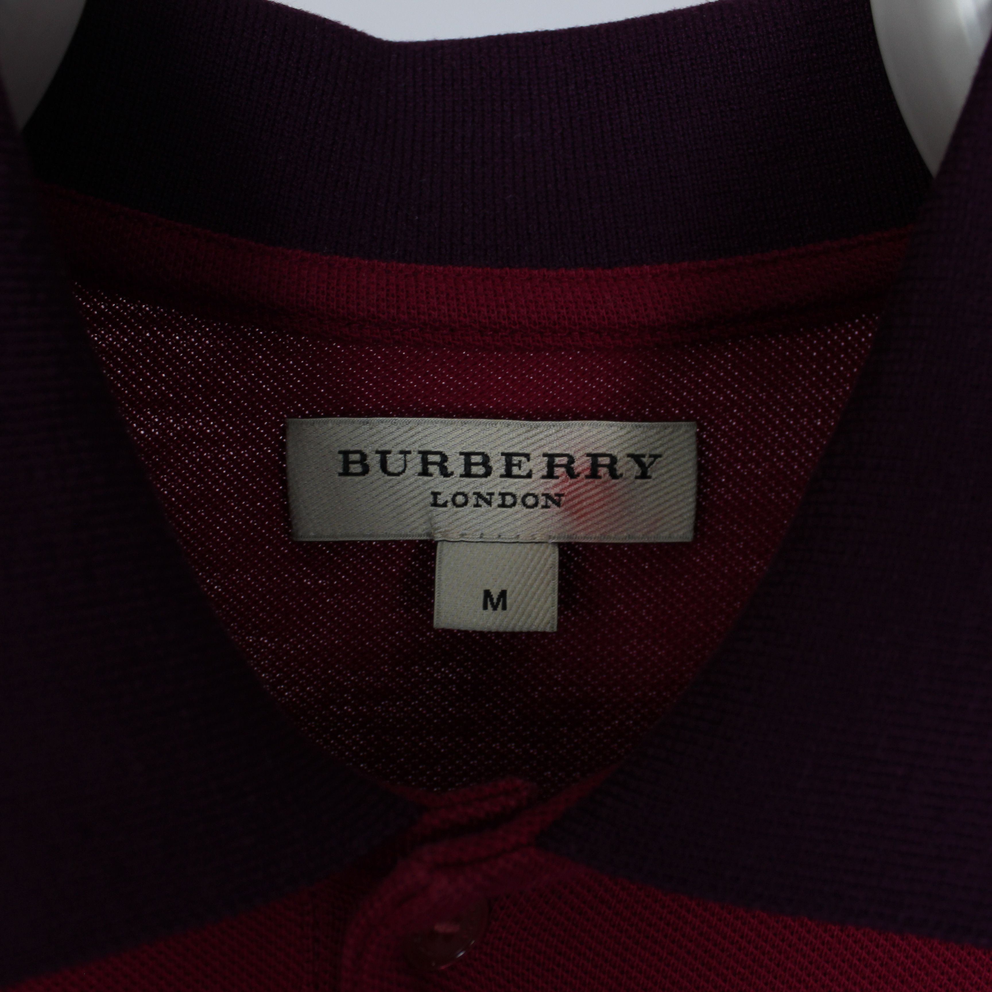 Burberry Burberry vintage polo shirt vintage M cotton Size US M / EU 48-50 / 2 - 4 Thumbnail
