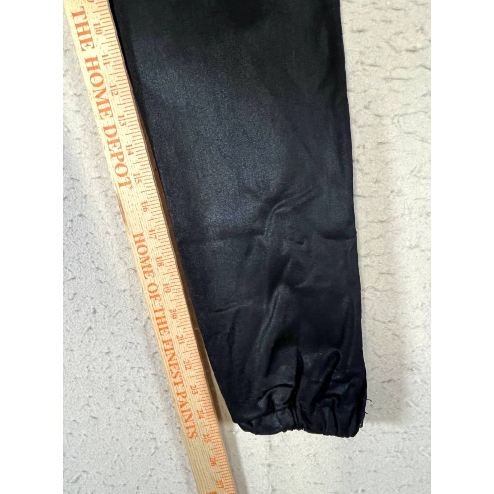 Paige Paige Jeans Jogger Pants Womens 27 Black Fog Luxe Coating Denim Size 27" / US 4 / IT 40 - 4 Thumbnail