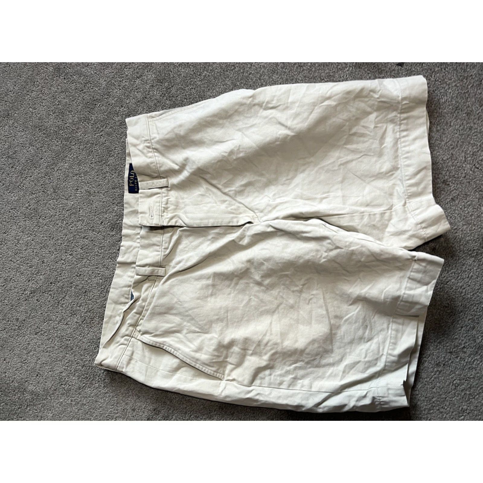 Polo Ralph Lauren Polo Ralph Lauren Men Stretch Classic Fit 9" Chino Shorts Tan Sz 32 Beige Size US XS / EU 42 / 0 - 2 Thumbnail