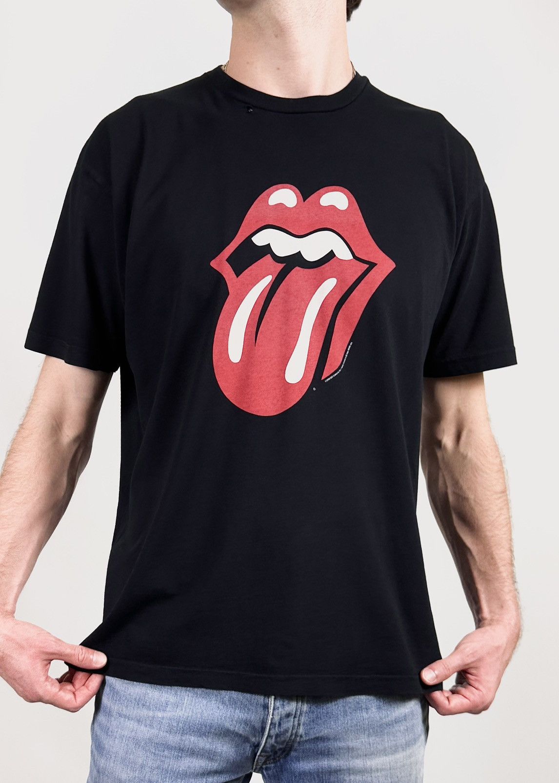 Band Tees × The Rolling Stones × Vintage 2004 Vintage The Rolling