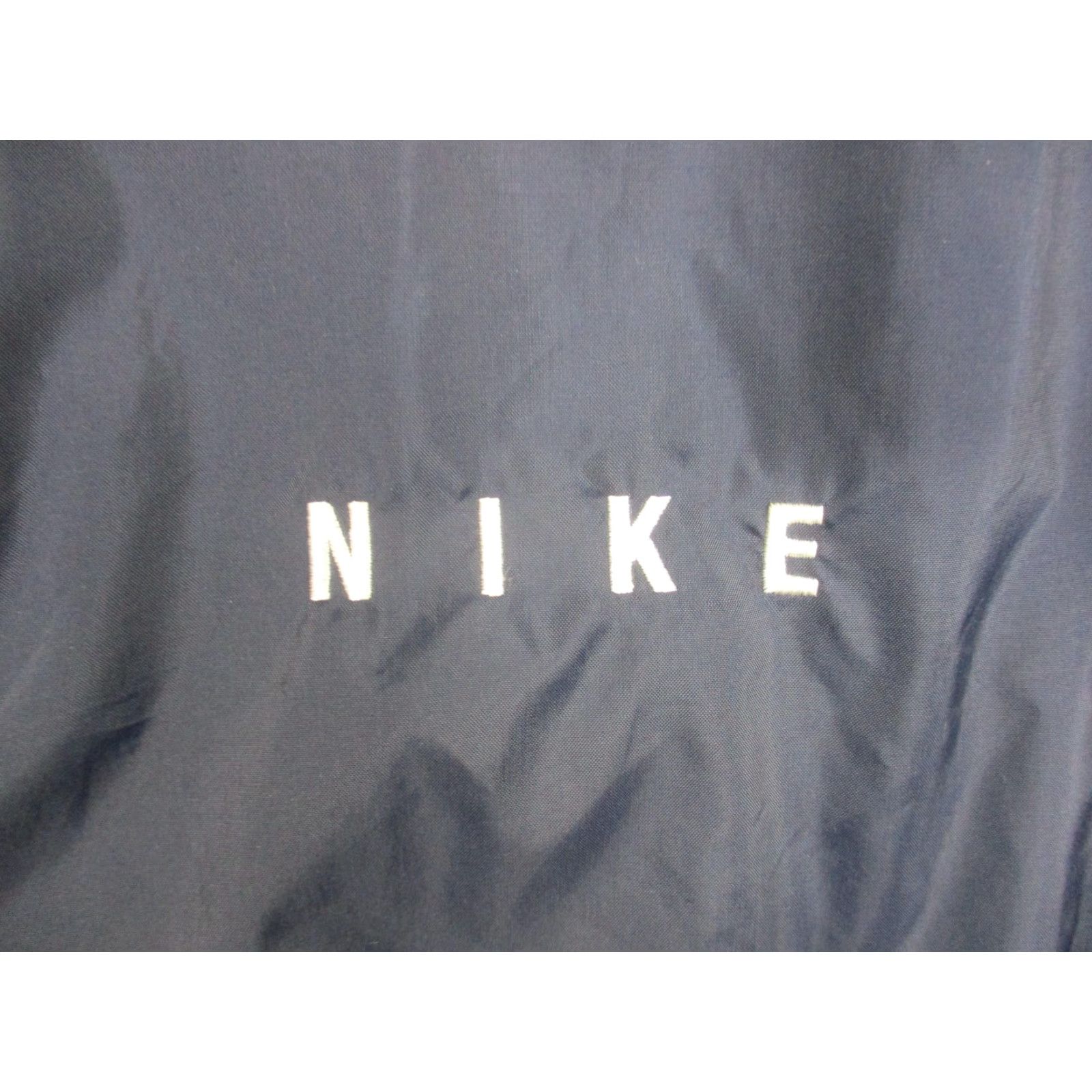Nike VINTAGE Nike Jacket Mens 2XL Navy Blue Windbreaker Lined Pockets 80s Size US XXL / EU 58 / 5 - 2 Thumbnail