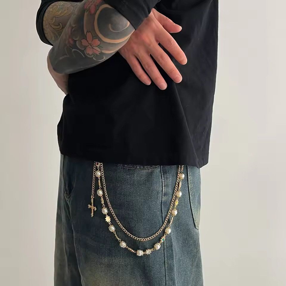 Jewelry Punk Cross Wallet chain Size ONE SIZE - 3 Thumbnail