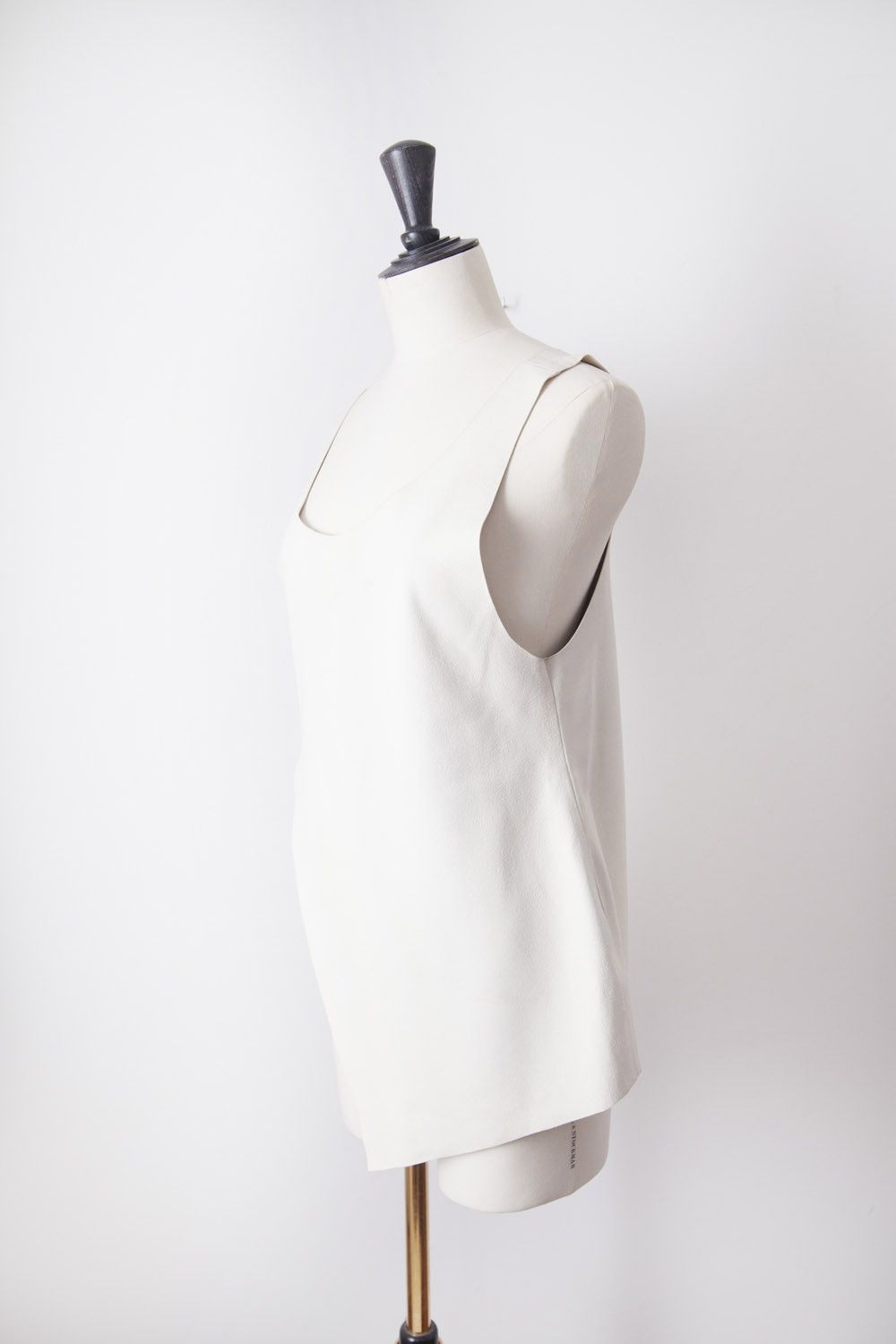 Balmain AW11 suede leather top Size XS / US 0-2 / IT 36-38 - 4 Thumbnail
