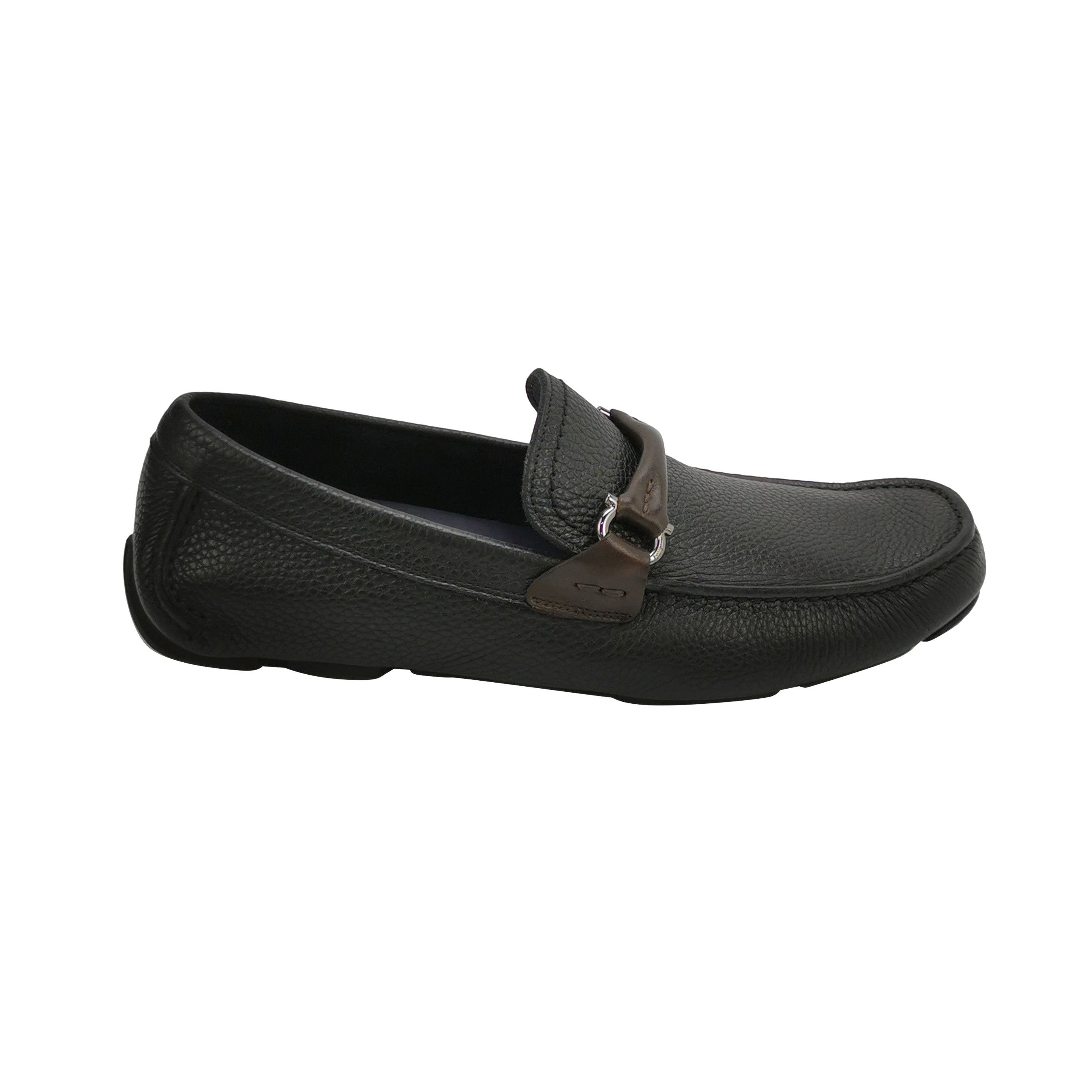 Salvatore Ferragamo Salvatore Ferragamo Gancini Leather Loafers US 8 Size US 8 / EU 41 - 1 Thumbnail