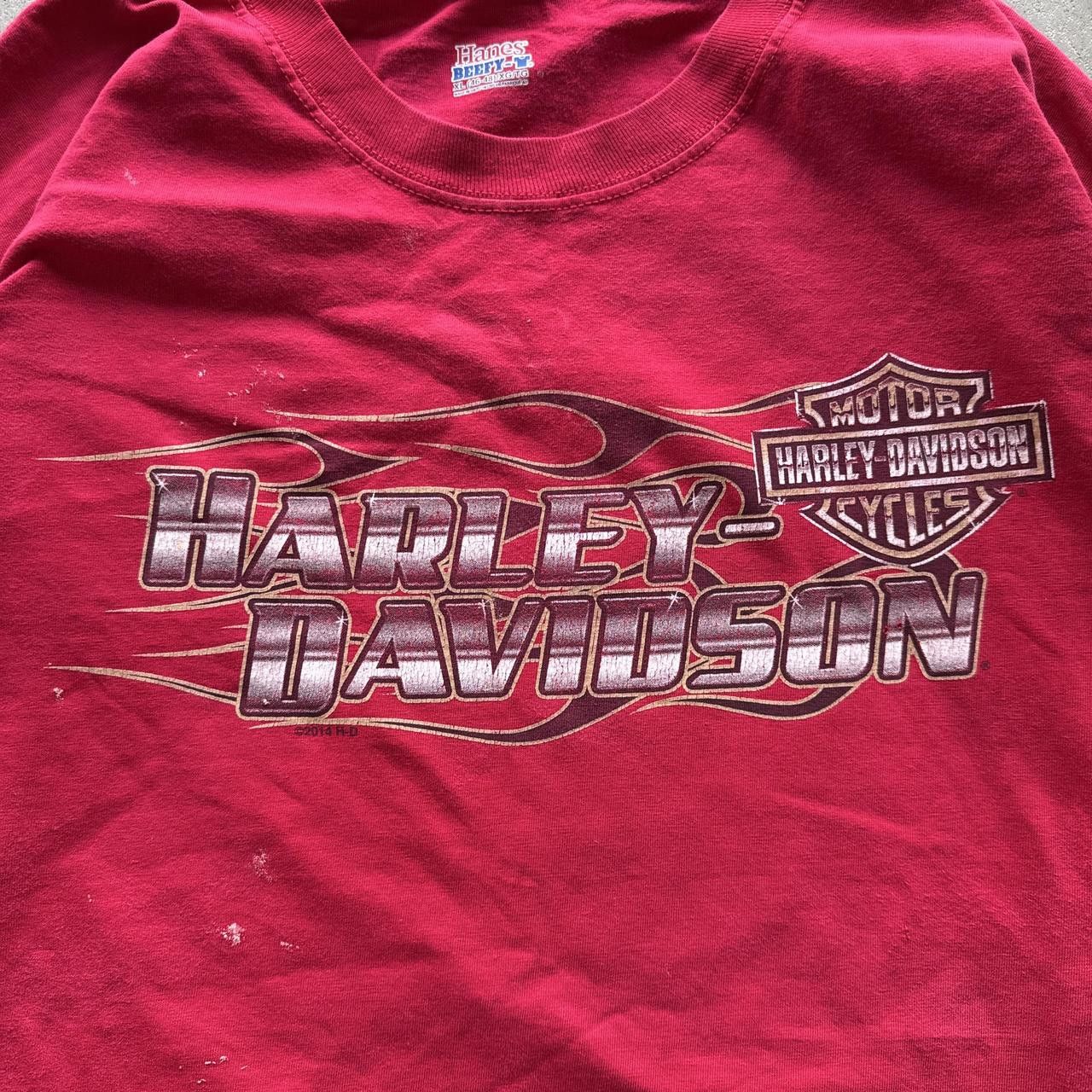 Harley Davidson Y2K Harley Davidson Chrome Long Sleeve Shirt Size US XL / EU 56 / 4 - 2 Thumbnail