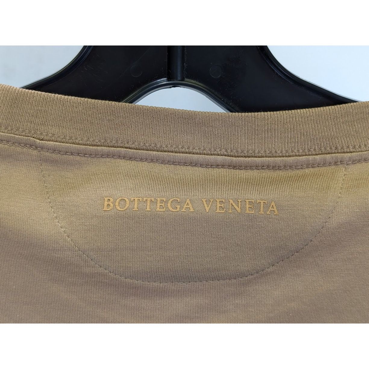 Bottega Veneta o1rshd1 Basic Jersey T-Shirt in Beige Size US M / EU 48-50 / 2 - 15 Thumbnail