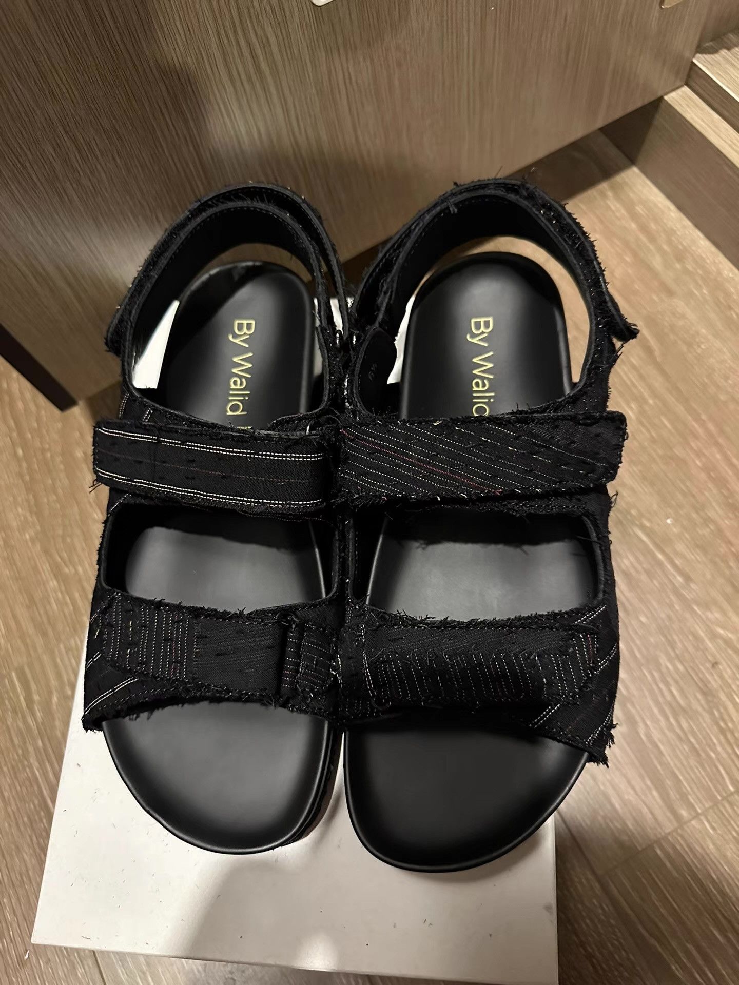 By Walid By Walid sandals slippers, size 40 Q6 Size US 7.5 / IT 37.5 - 2 Thumbnail