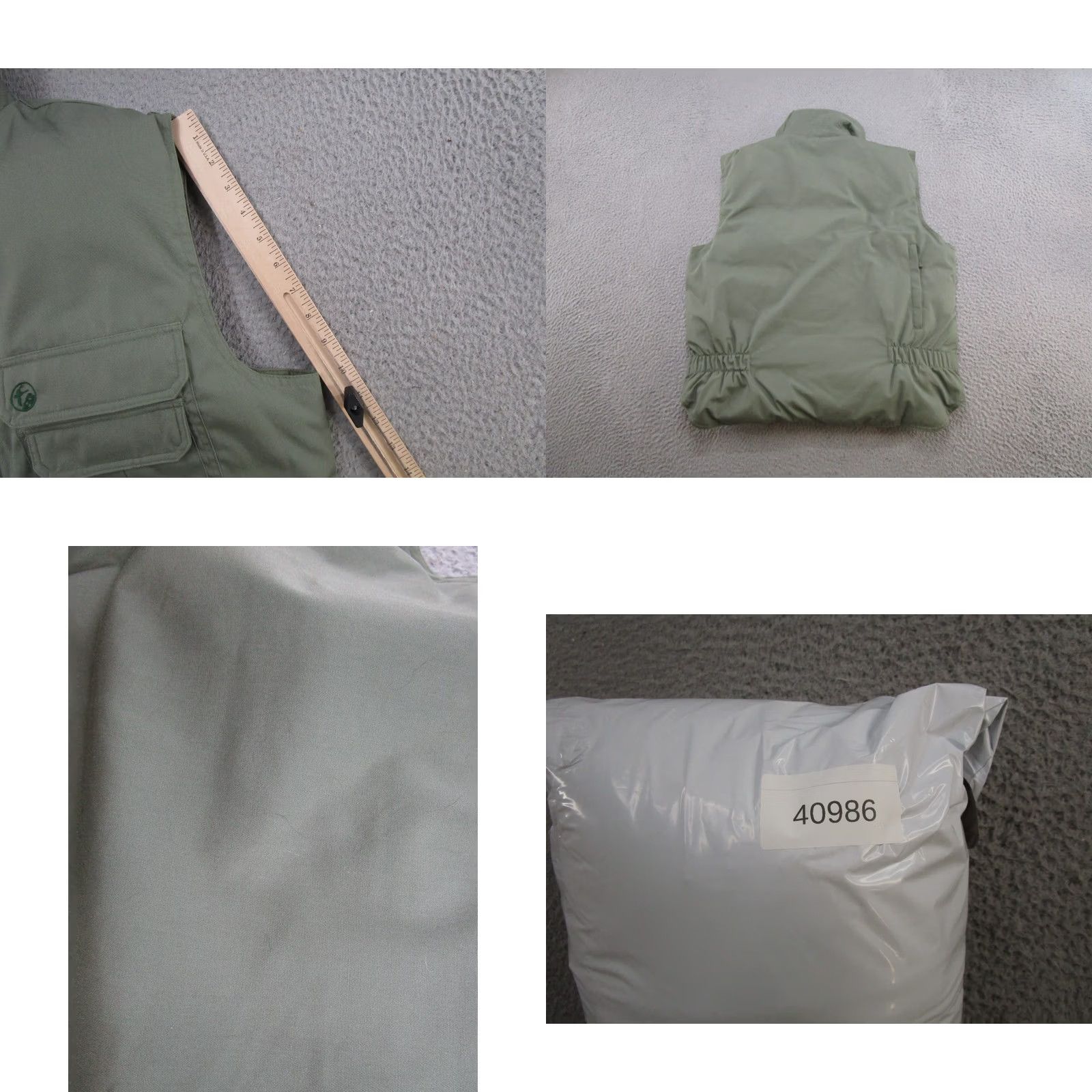 Vintage VINTAGE Gander Mountain Puffer Vest Jacket Green L Mens Down Fill Go​ose Down Fill Size US L / EU 52-54 / 3 - 8 Thumbnail