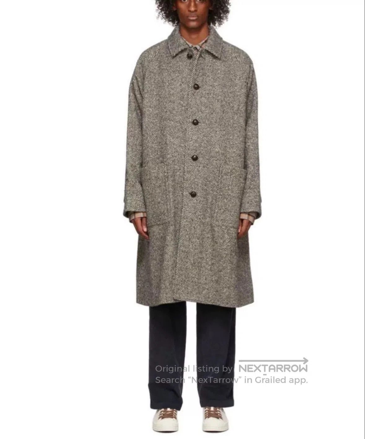 Acne Studios Acne Studios Wool Overcoat Size 44. Size US S / EU 44-46 / 1 - 6 Thumbnail