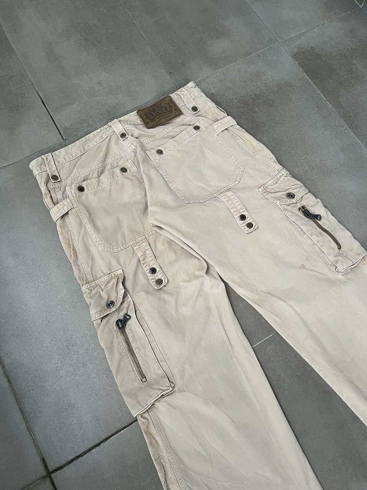 Dolce & Gabbana AW03 Archive Dolce & Gabbana Cargo Beige Pants Size US 34 / EU 50 - 19 Thumbnail