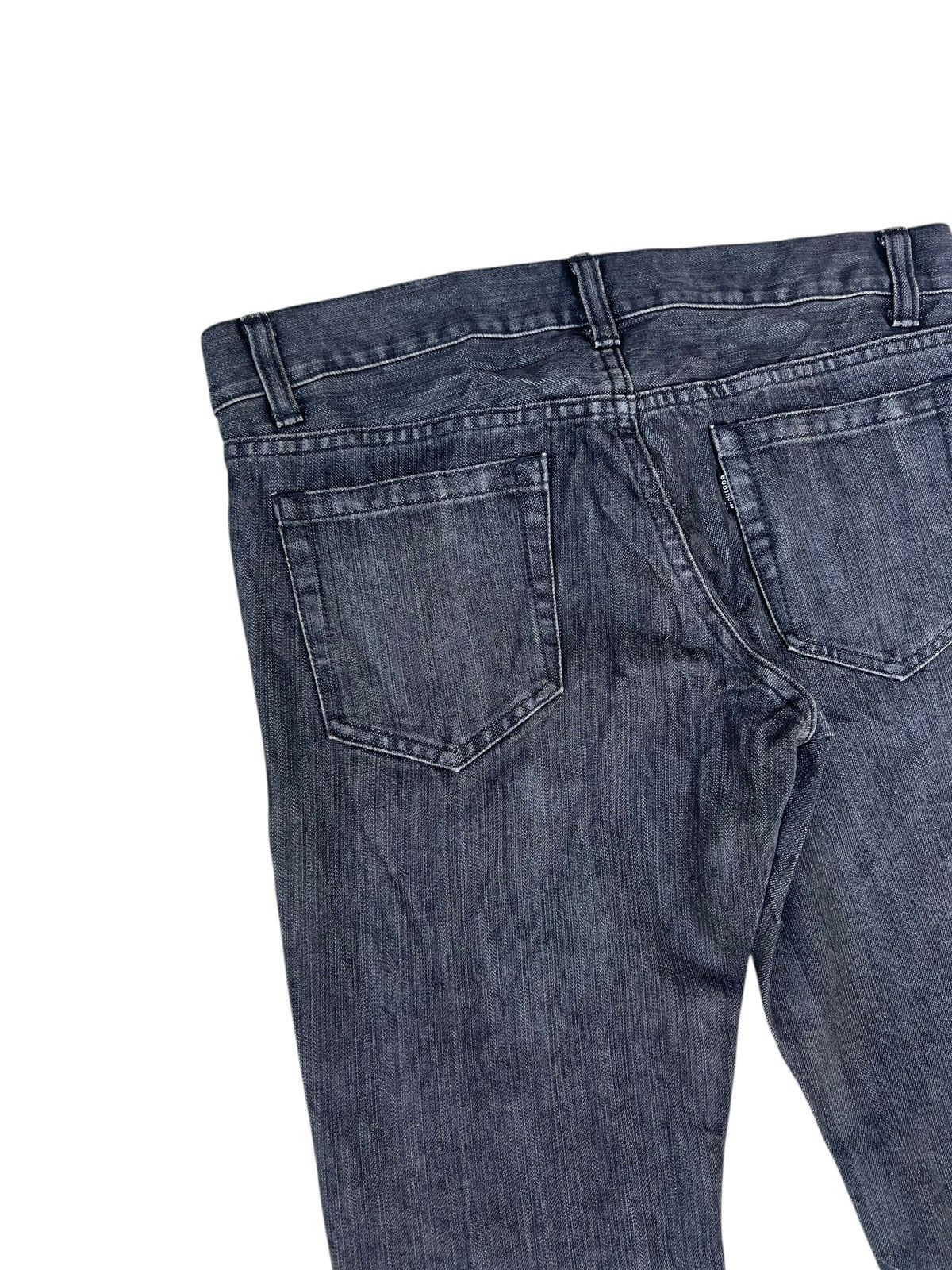 5351 POUR LES HOMMES 5351 Pour Les Hommes Black Denim Flare Jeans Size US 31 - 15 Thumbnail