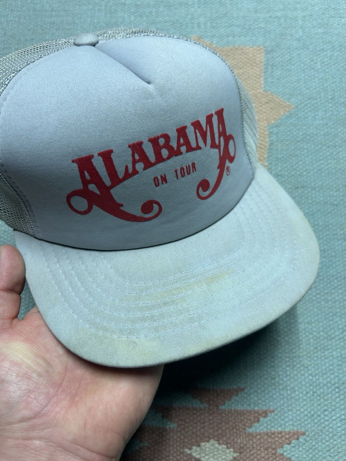 Vintage Vintage trucker hat Alabama on tour country music band snap Size ONE SIZE - 3 Thumbnail