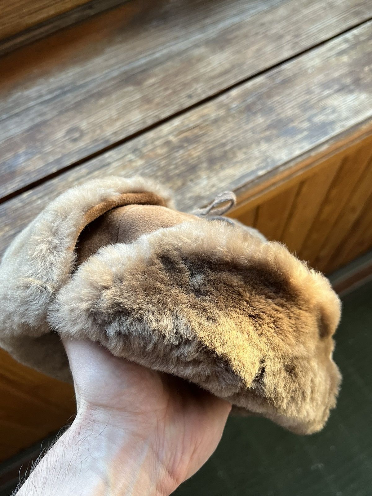 Leather Vintage Ushanka CRAMBES Y2K Leather Trapper Hat Rare Size ONE SIZE - 12 Thumbnail