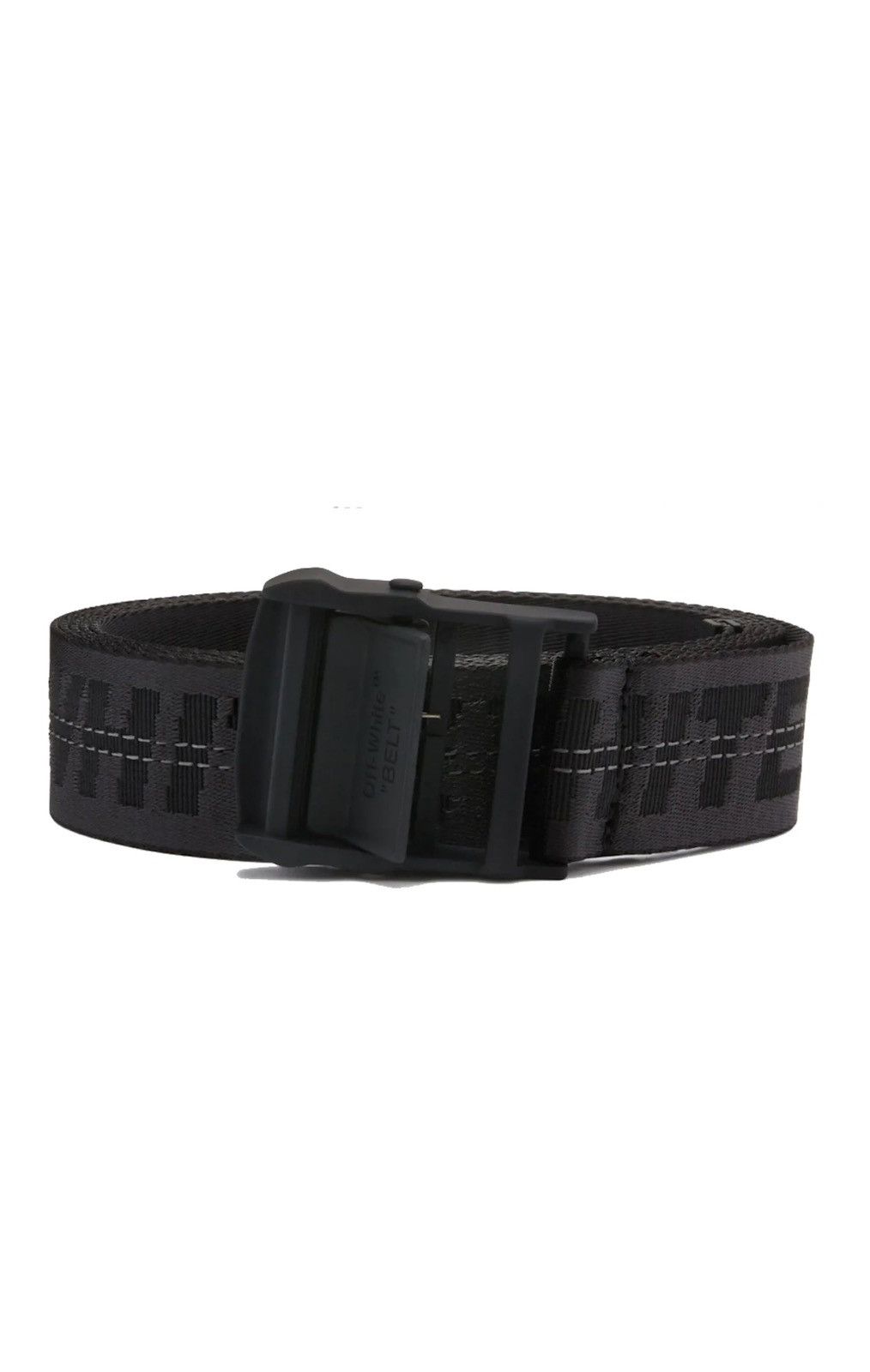 Off-White × Virgil Abloh Rare Off-White Classic Industrial Belt FW’21 Black Long New Size ONE SIZE - 1 Thumbnail