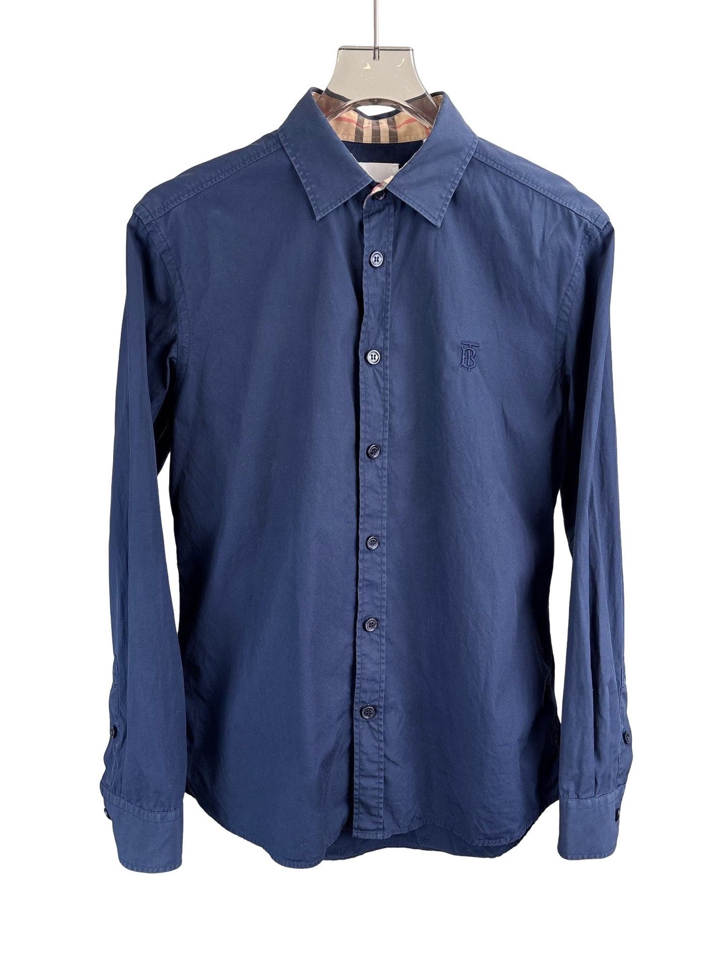 Burberry Burberry TB Monogram Long Sleeve Shirt M Size US M / EU 48-50 / 2 - 1 Thumbnail