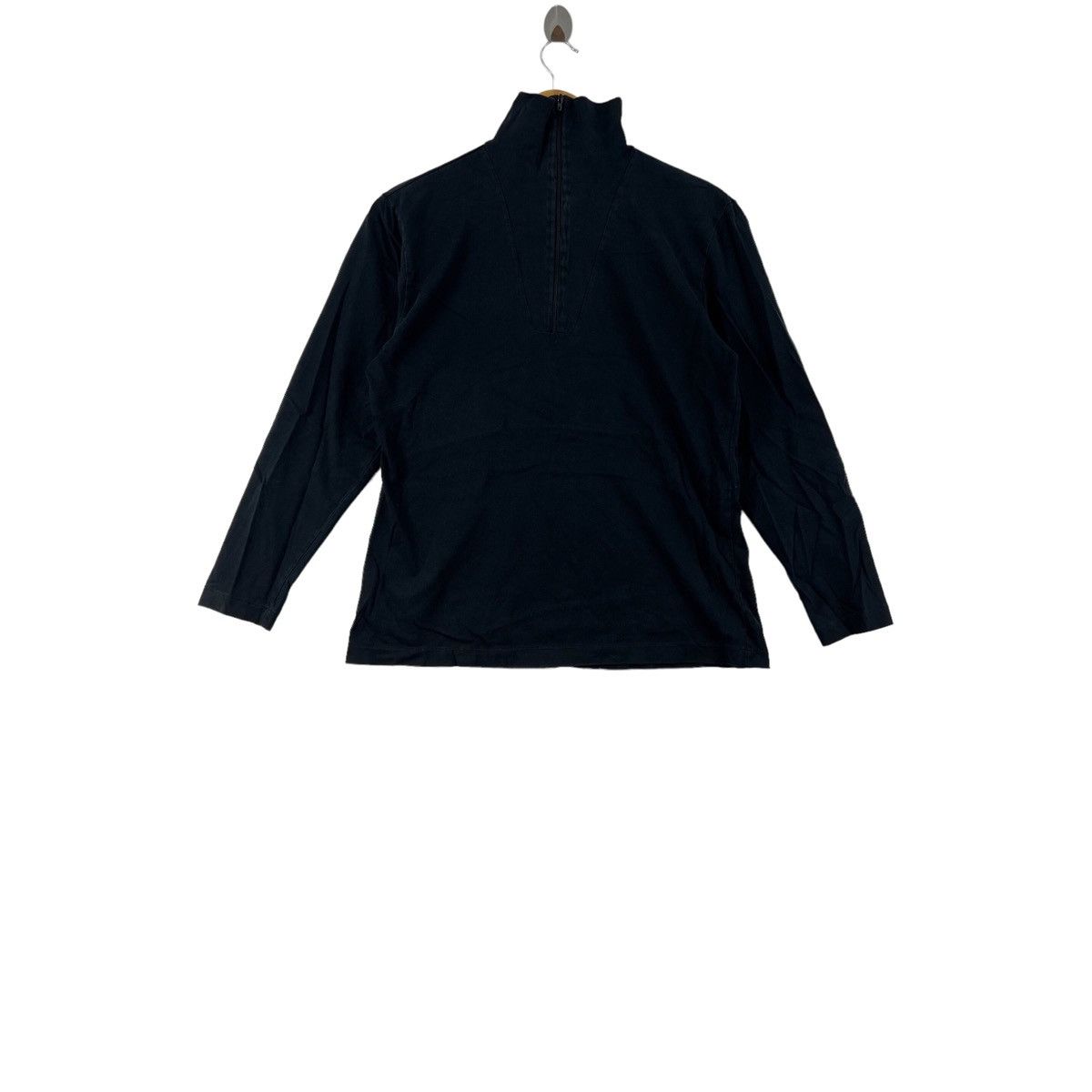 agnes b. Designer AGNES B PARIS France Half Zipper Jumper Size S / US 4 / IT 40 - 1 Thumbnail