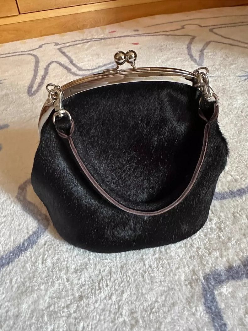 Yohji Yamamoto Yohji Yamamoto Yamamoto Yohji Small Black Bag-2506 Size ONE SIZE - 3 Thumbnail