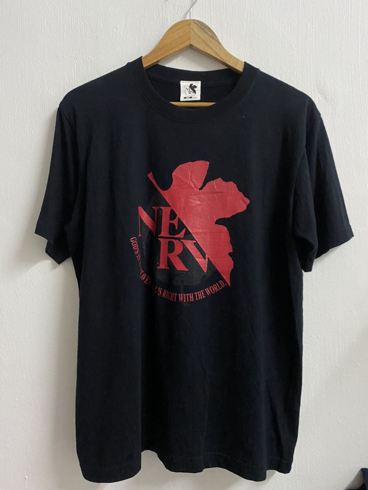Anime × Japanese Brand × Vintage Vintage Neon Genesis Evangelion NERV Size US M / EU 48-50 / 2 - 1 Thumbnail