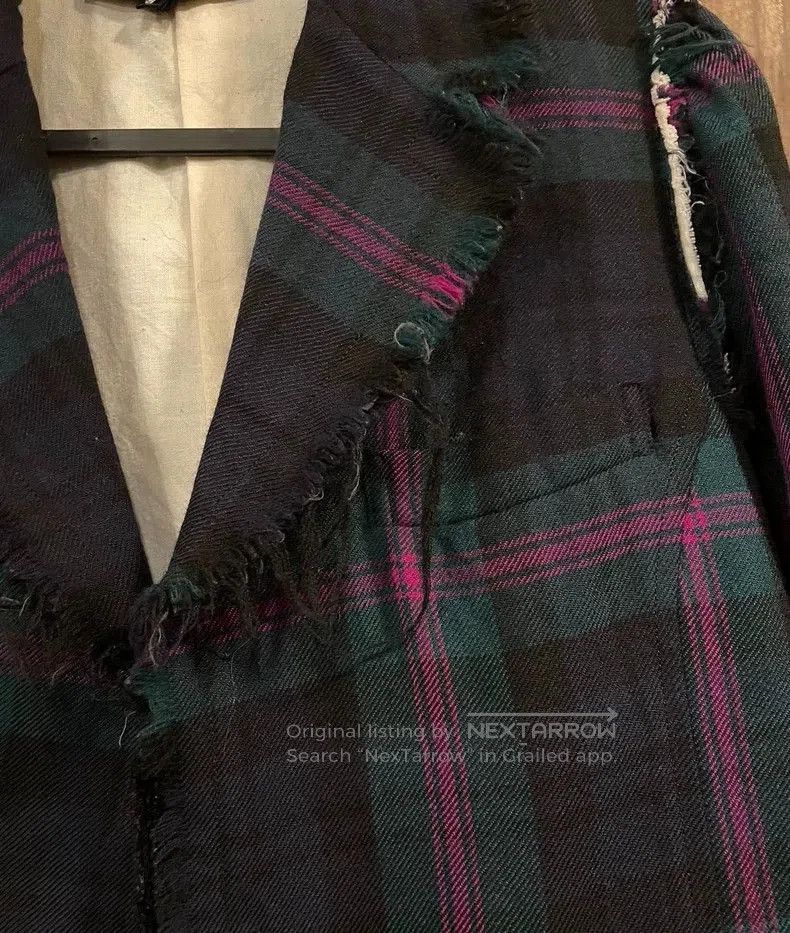 Comme des Garcons Comme des Garçons Tricot Ripped Edge Jacket. Size US XS / EU 42 / 0 - 3 Thumbnail