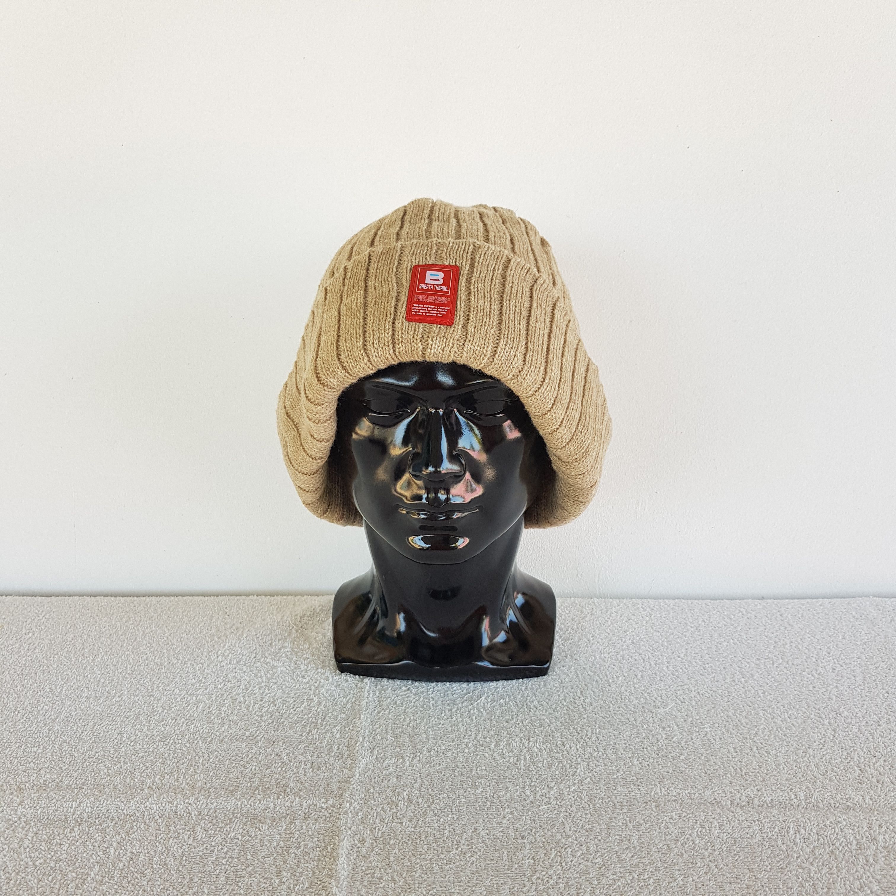 Japanese Brand Vintage Breath Thermo Beanie Y2K Knit Japan Snow Caps Hats Size ONE SIZE - 2 Thumbnail