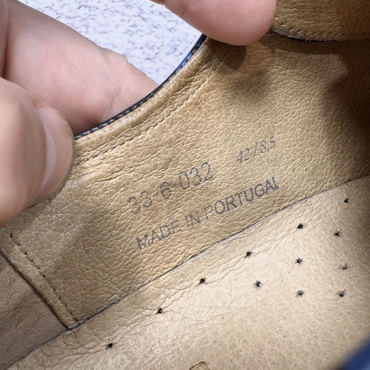 Designer × Soulland Soulland Mens Leather Derbies US9 UK8 EU42 27cm Size US 9 / EU 42 - 17 Thumbnail