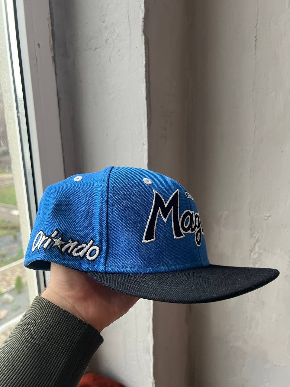 NBA ORLANDO MAGIC USA MITCHELL&NESS HARWOOD CLASSIC ICONIC CAP Size 34 - 4 Thumbnail